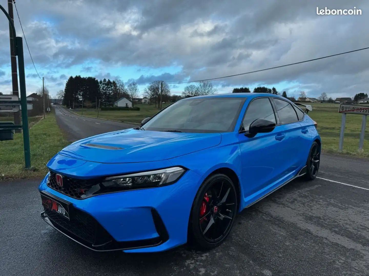Honda Civic type r 329 fl5 neuve deriv vp utilitaire pas de ma Bleu - 1