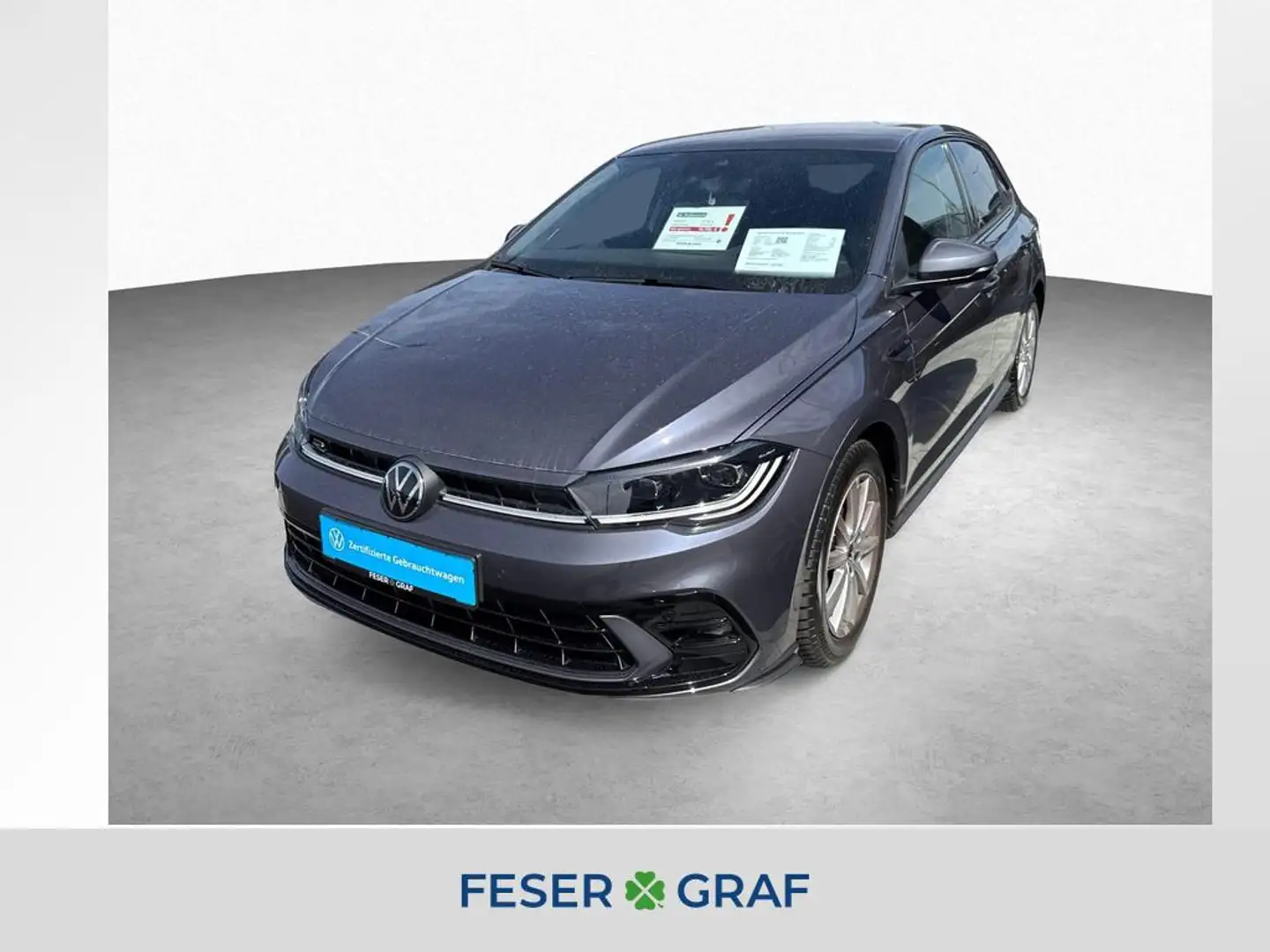 Volkswagen Polo R-Line 1.0 TSI DSG 95PS Grau - 1