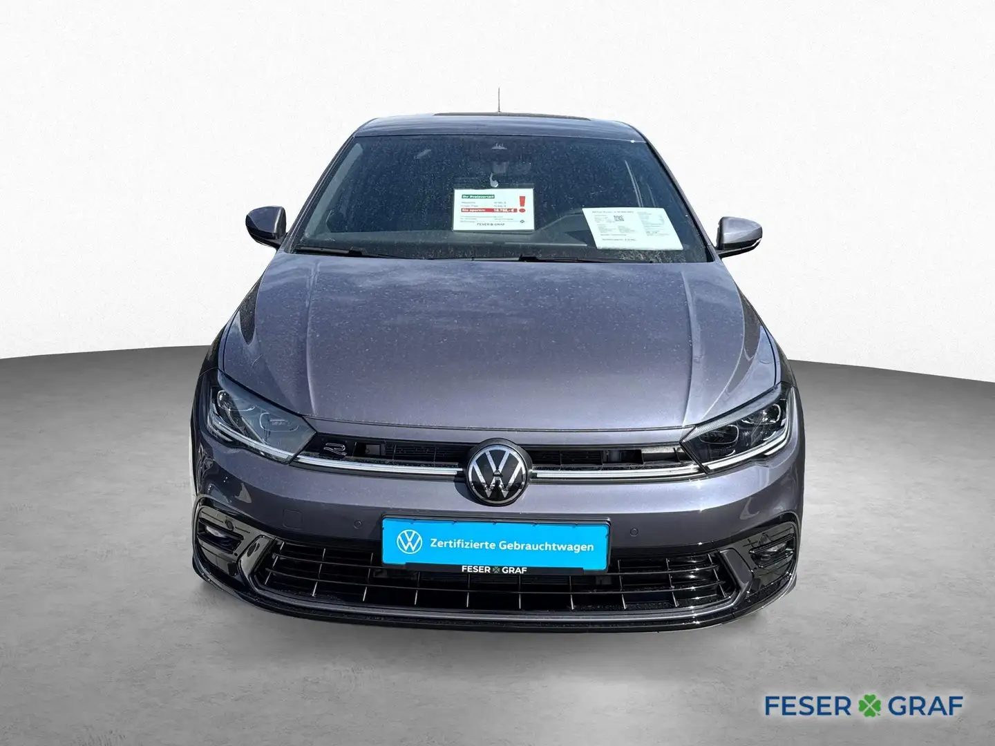 Volkswagen Polo R-Line 1.0 TSI DSG KAMERA*ACC*NAVI*IQ.DRIVE Grau - 2