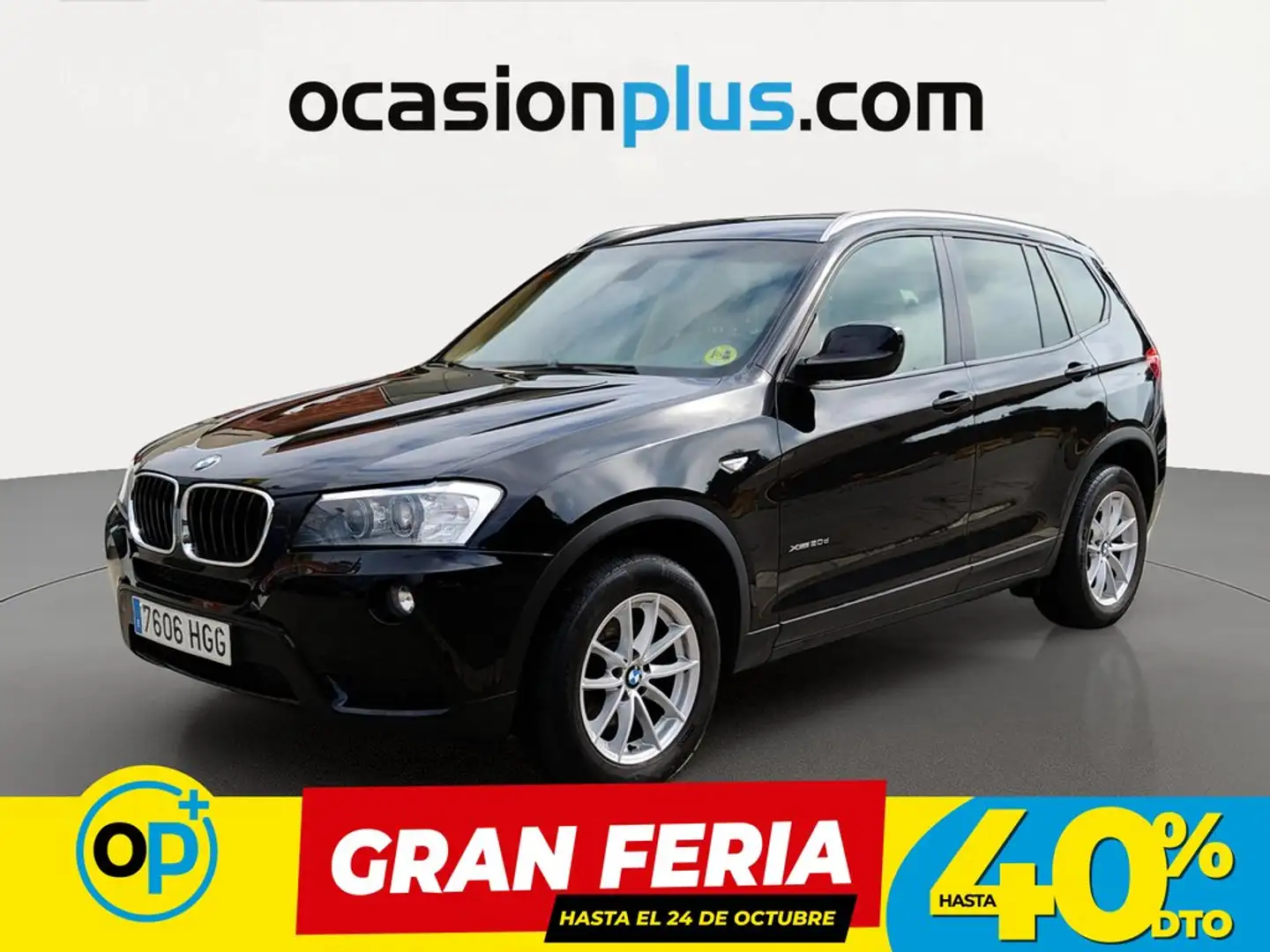 BMW X3 xDrive 20d Negro - 1
