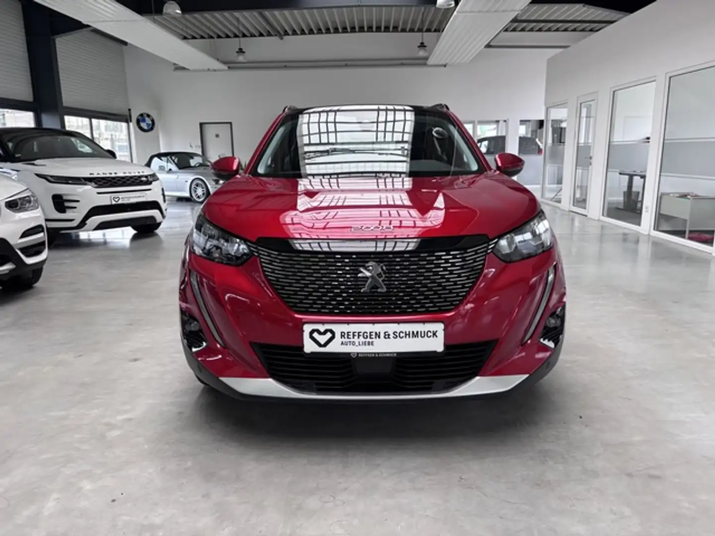 Peugeot 2008 ALLURE NAV+LED+PANO+KAMERA+APPLE+DAB+ALU+TÜ Červená - 2