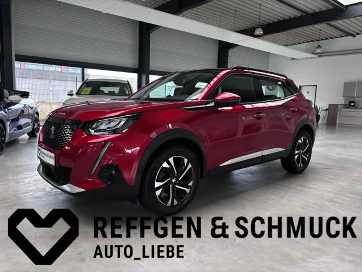 Peugeot 2008 ALLURE NAV+LED+PANO+KAMERA+APPLE+DAB+ALU+TÜ Červená - 1