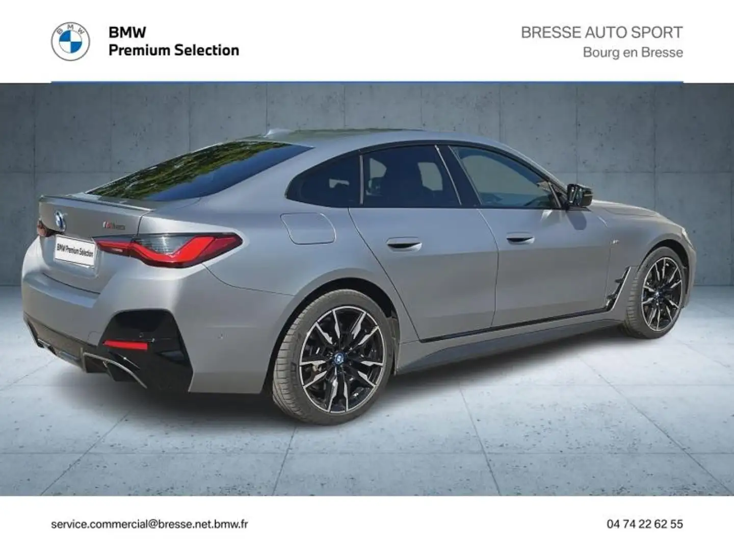 BMW i4 M50 544ch Gris - 2