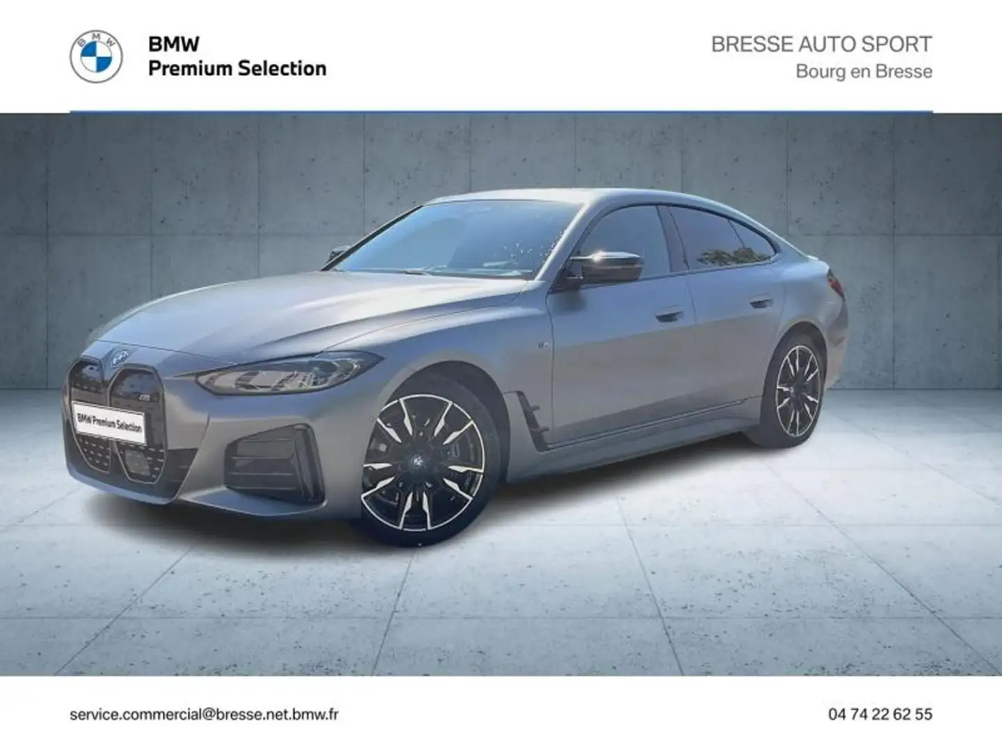BMW i4 M50 544ch Gris - 1
