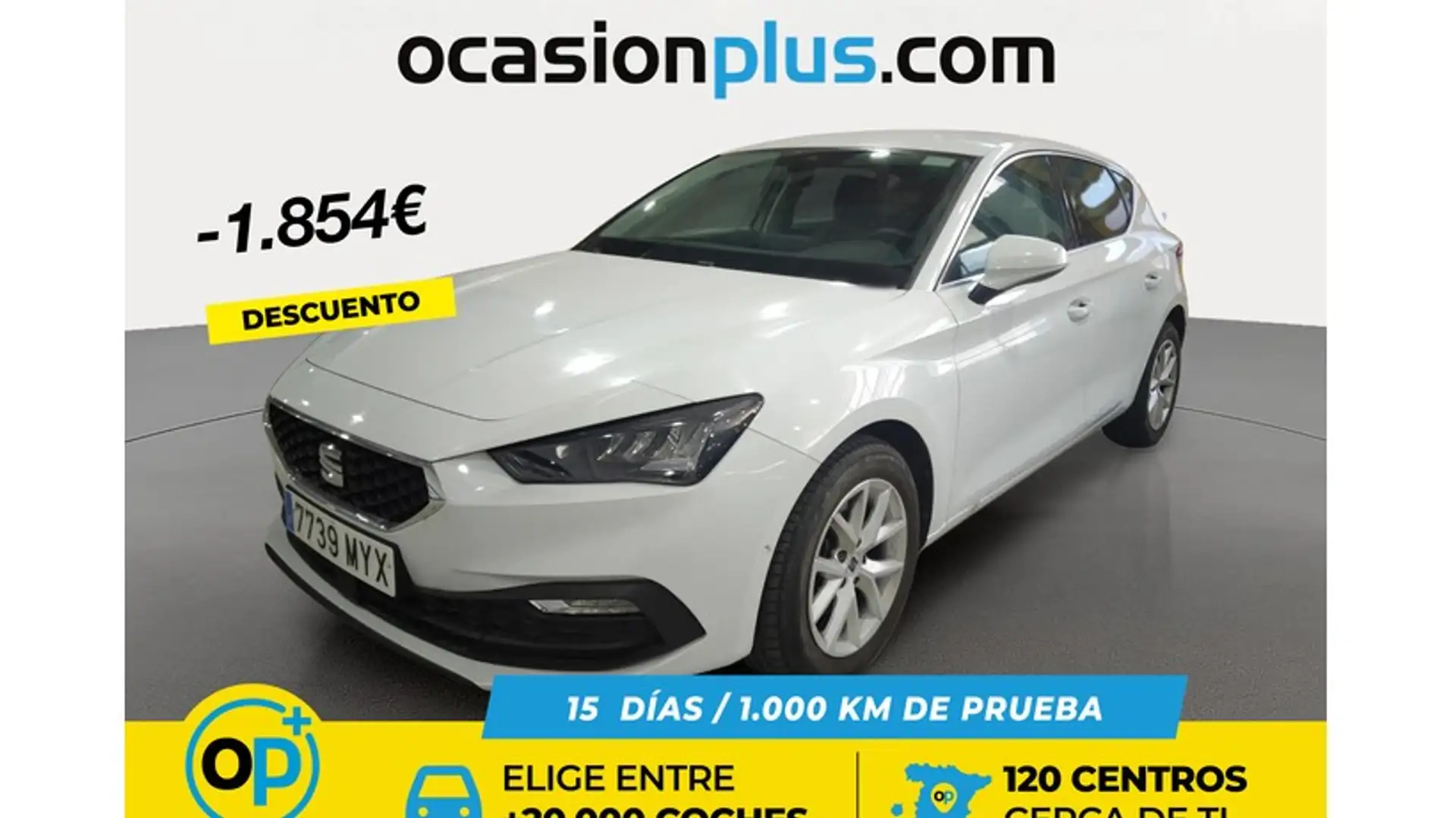 SEAT Leon 1.5 TSI S&S Style XS 115 Weiß - 1