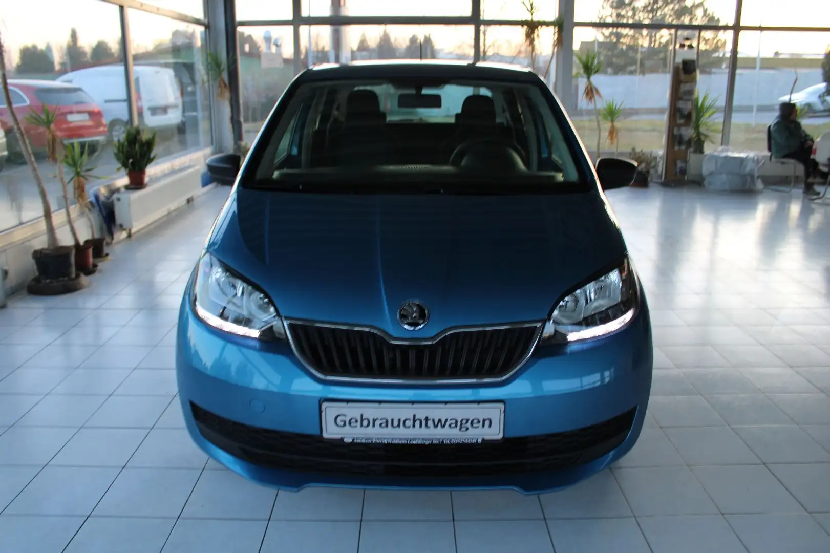 Skoda Citigo Active 5-TÜRIG KLIMA ALU ALLWETTER Blau - 2