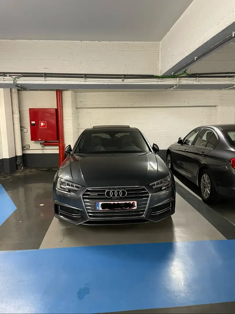 Audi A4 3.0 TDI quattro tiptronic sport Gris - 1