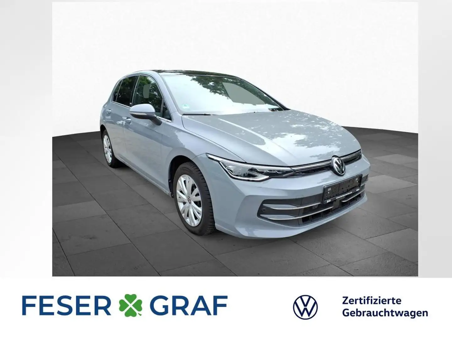 Volkswagen Golf VIII 1.5 eTSI DSG EDITION 50 AHK HUD PANO Gris - 1