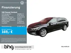 Volkswagen Passat Variant 2.0 TDI DSG Business AHK Navi con
