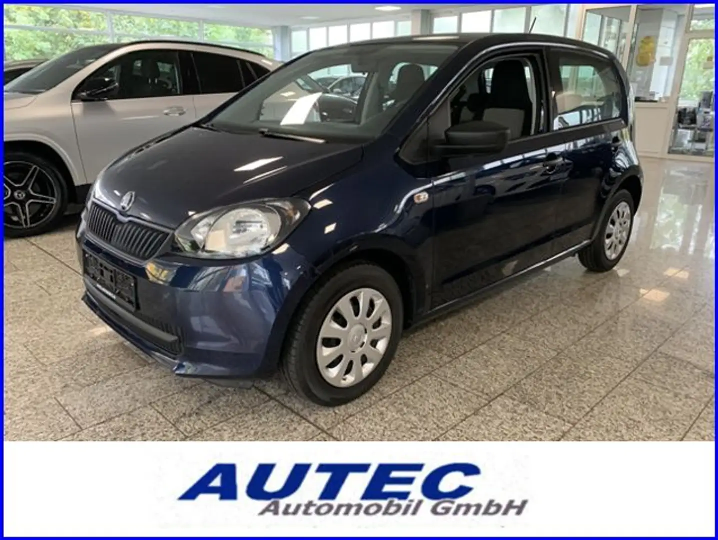 Skoda Citigo Active 1.0 KLIMAANLAGE+RADIO Blau - 1