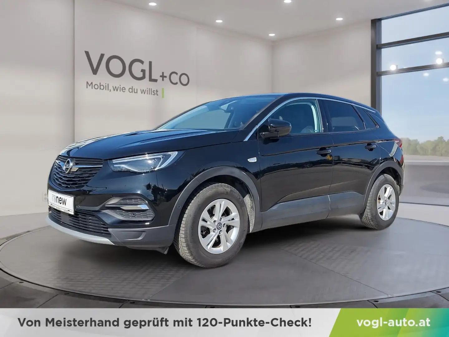 Opel Grandland X 1,2 Turbo Direct Injection Innovation Schwarz - 1
