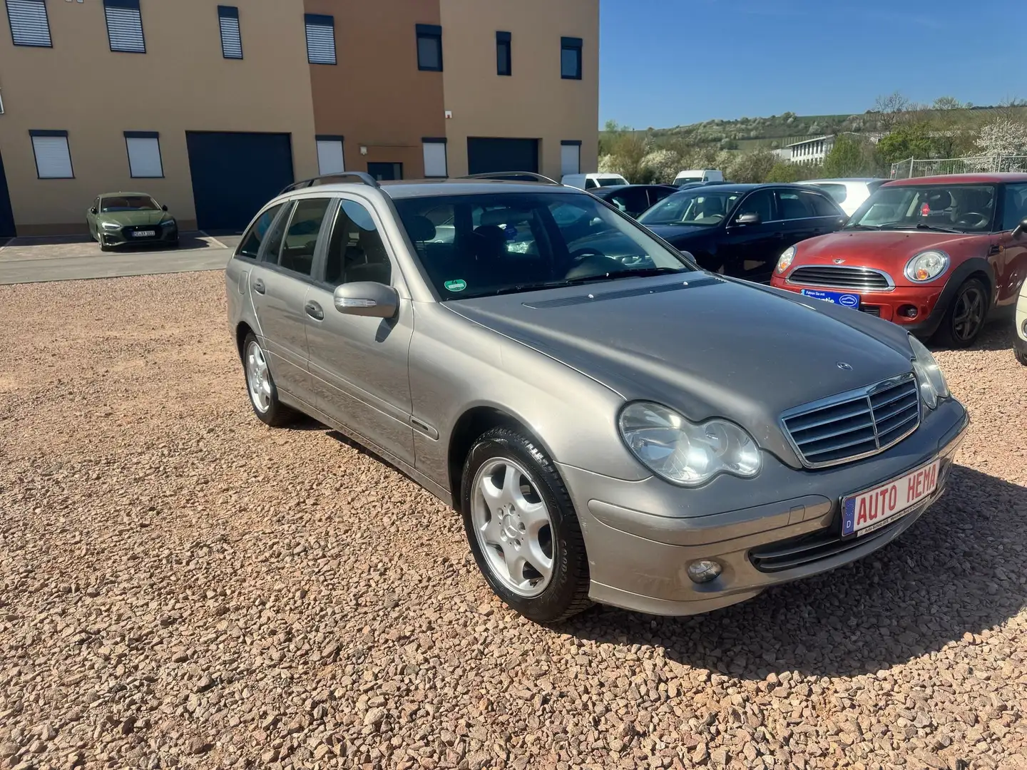 Mercedes-Benz C 180 T Kompressor, wenig KM, TÜV neu, Garantie Grigio - 1