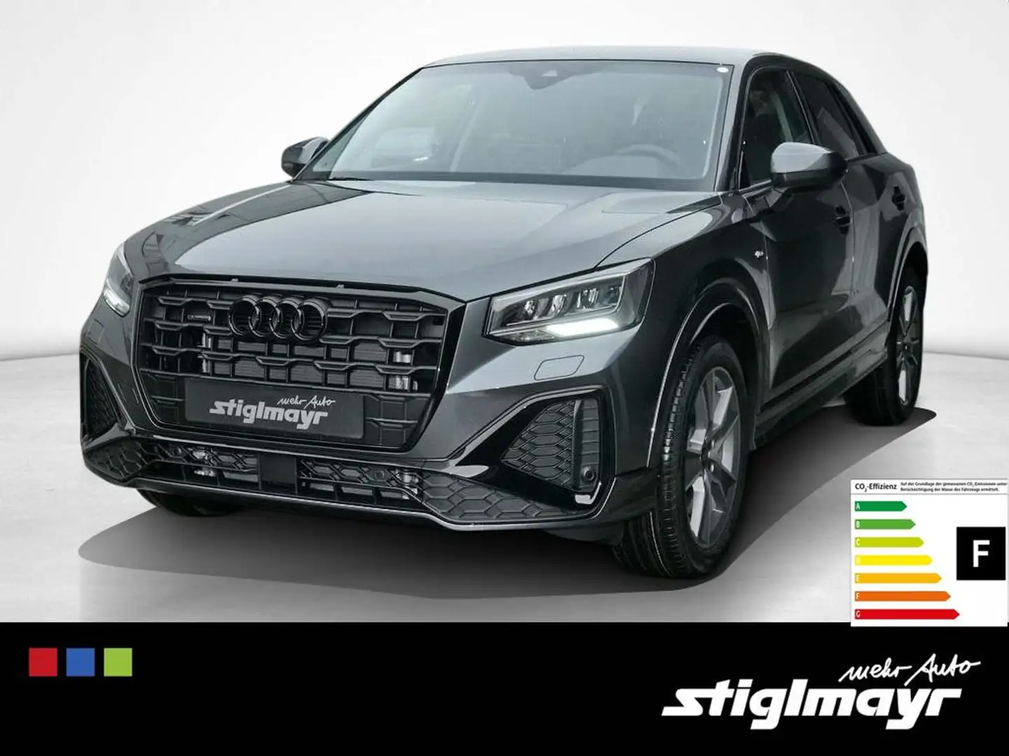 Audi Q2 S line 35 TDI quattro S tronic ACC AHK Alu-18 Gris - 1