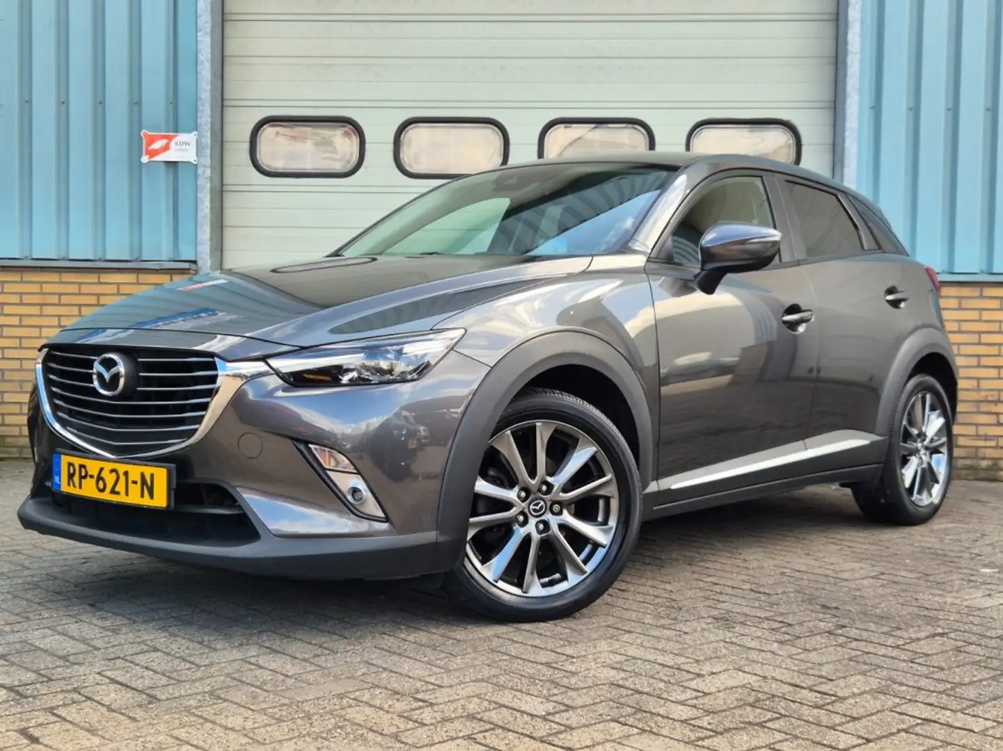 Mazda CX-3 2.0 SAG  SKL GT Grijs - 1