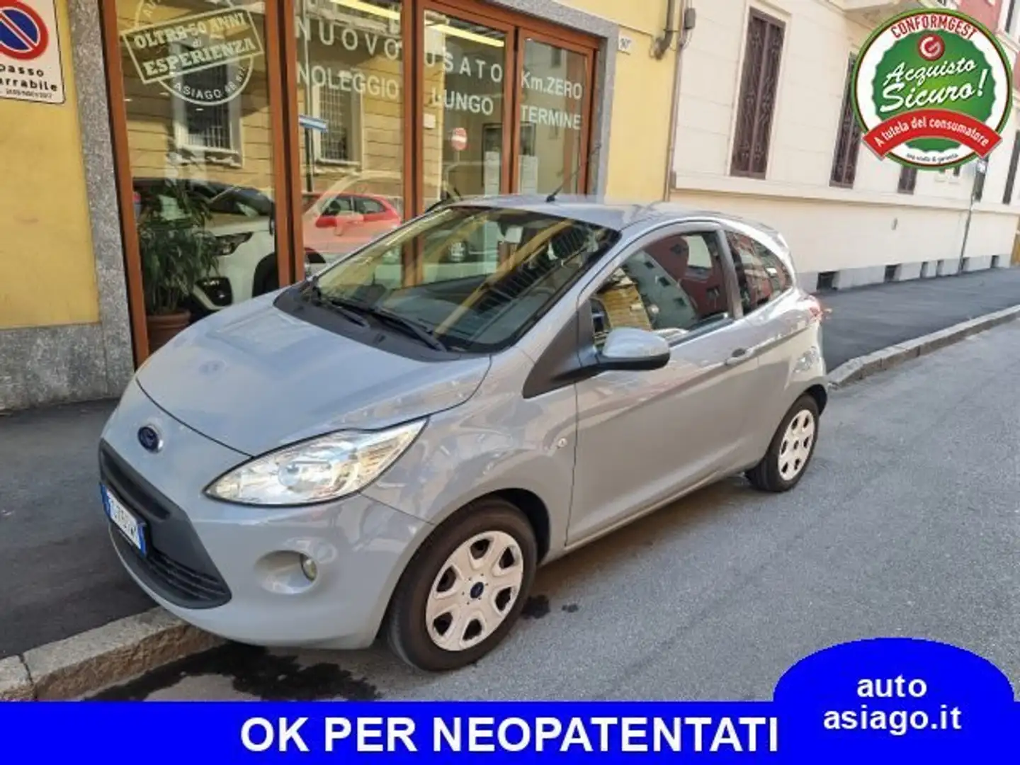 Ford Ka/Ka+ Ka 1.2 + 69cv E6 Gris - 2