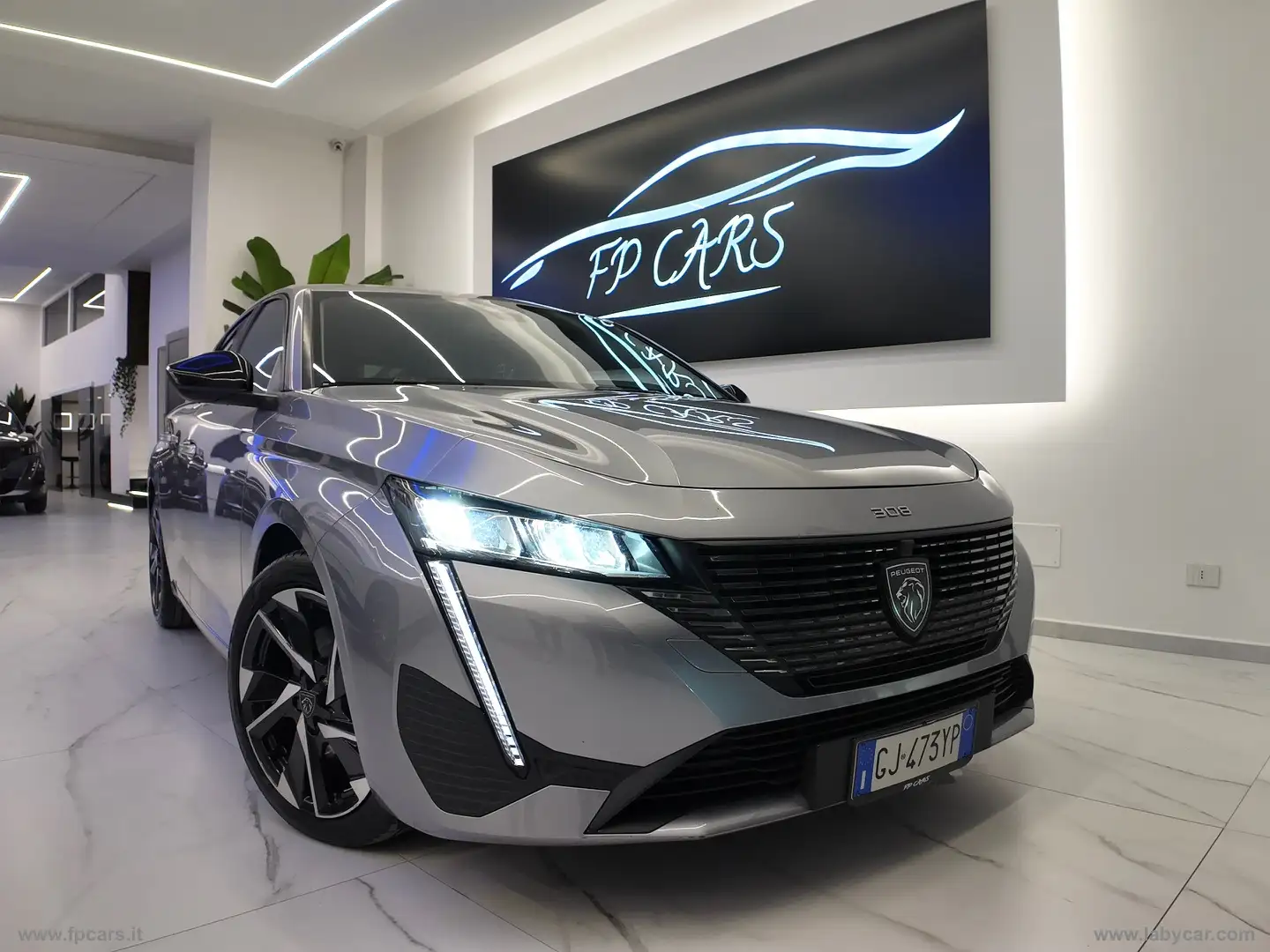 Peugeot 308 BlueHDi 130 S&S EAT8 Allure Pack Grigio - 1