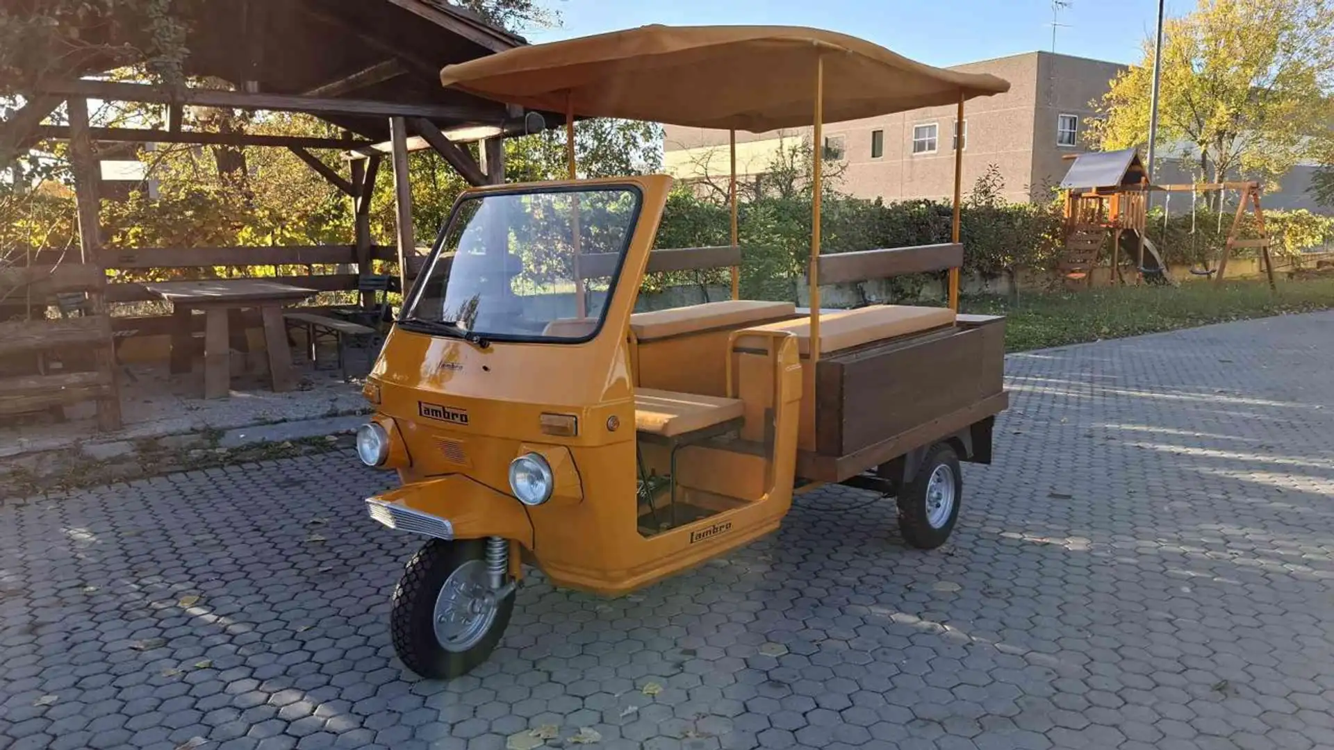 Innocenti Small LAMBRO CC 200 4 POSTI OMOLOGATO Arancione - 1