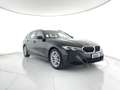 BMW 318 d Touring 48V auto TETTO PANO+GANCIO+PELLE Schwarz - thumbnail 1