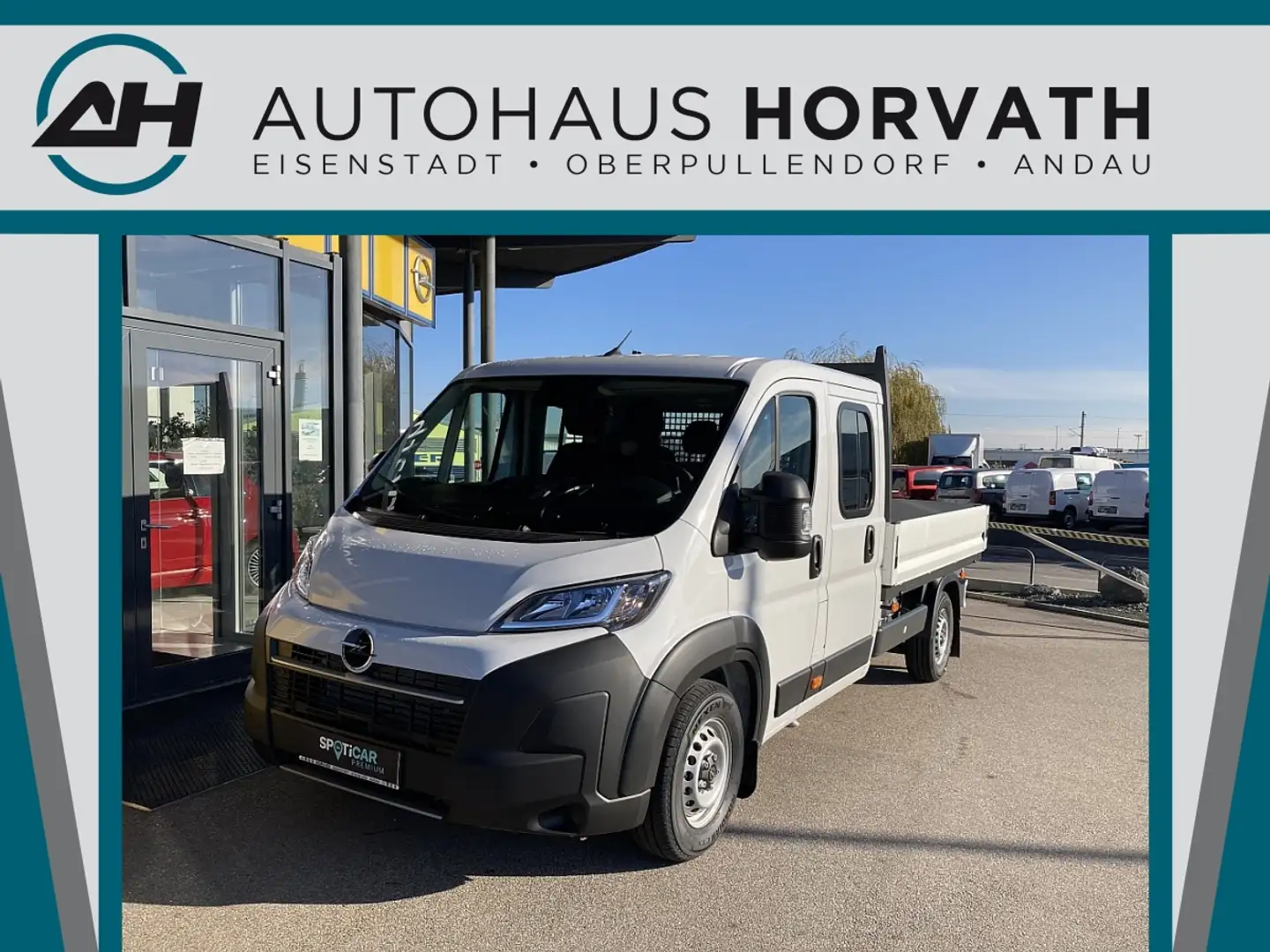 Opel Movano Pritsche DK BlueHDi 140 S&S 35+ L3 Weiß - 1