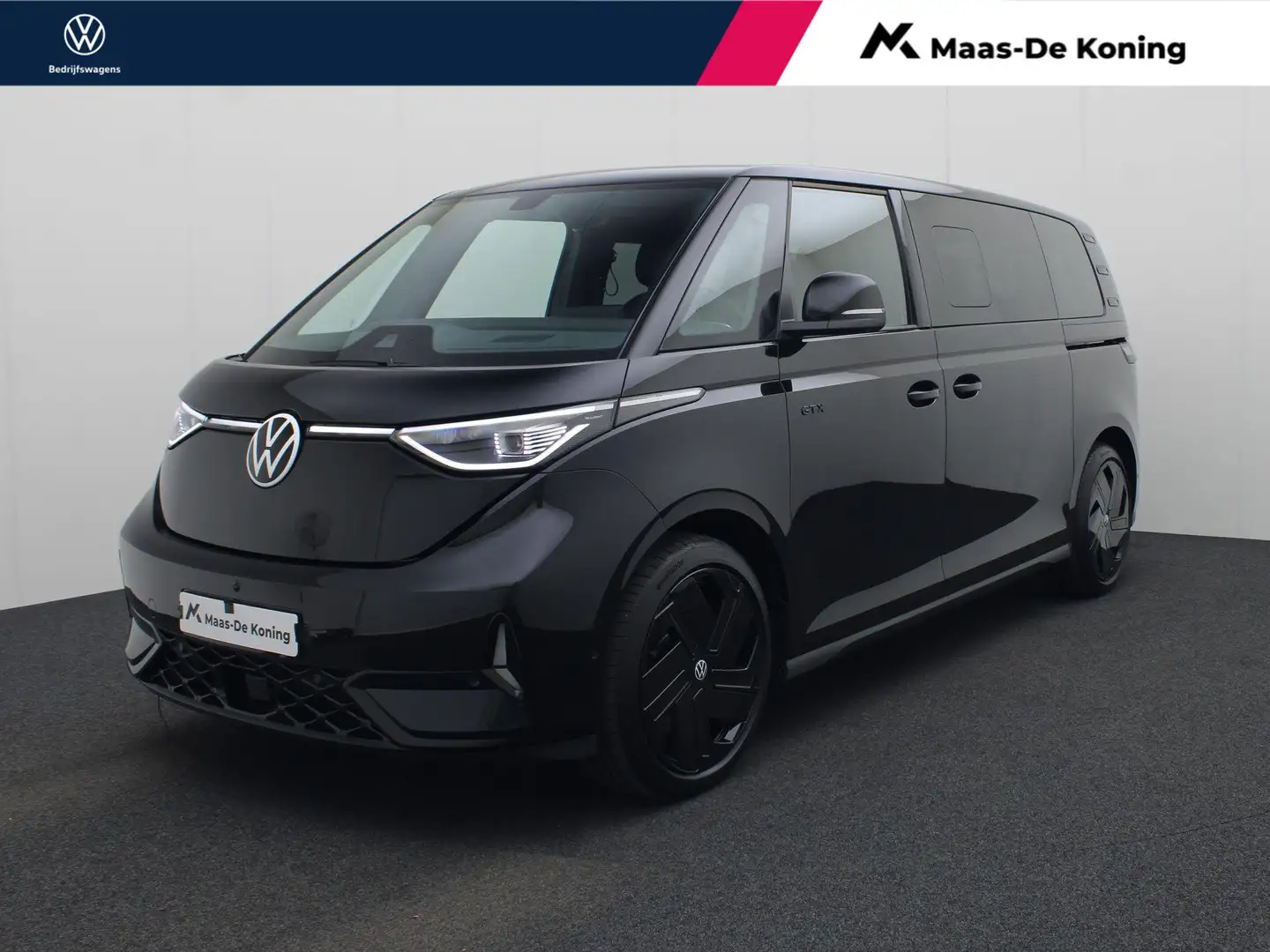 Volkswagen ID. Buzz GTX Elektromotor 250 kW (340 pk) · 7-zits pakket · Schwarz - 1