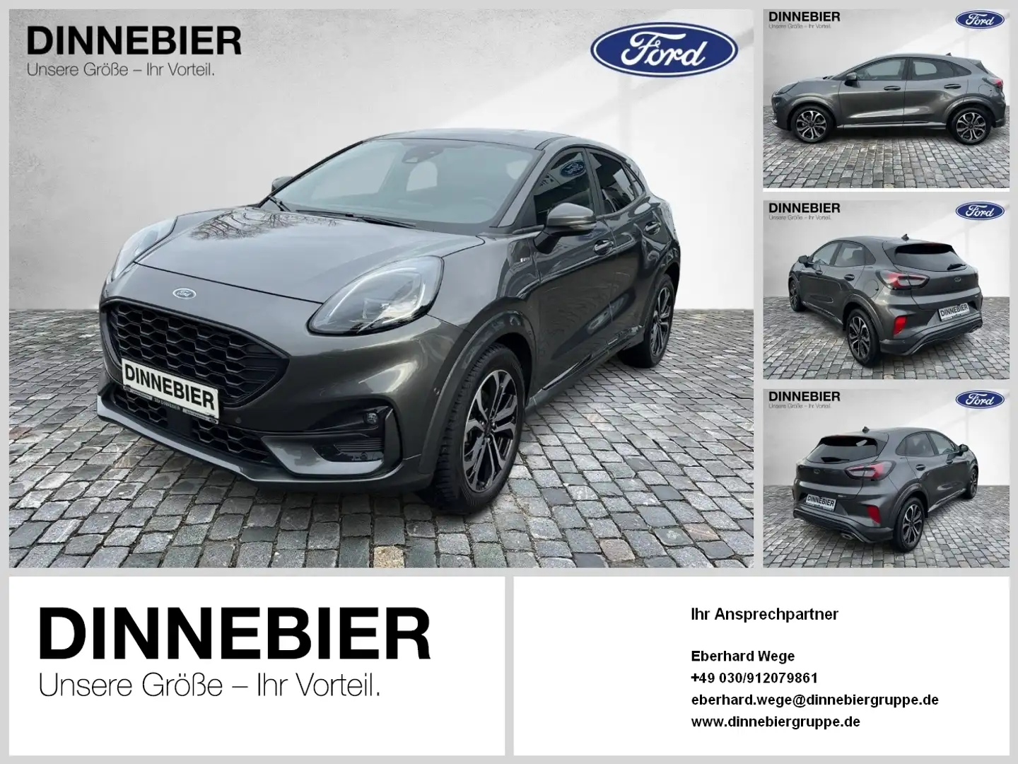 Ford Puma ST-Line LED+Kamera+Allwetter+Winterpaket Gris - 1