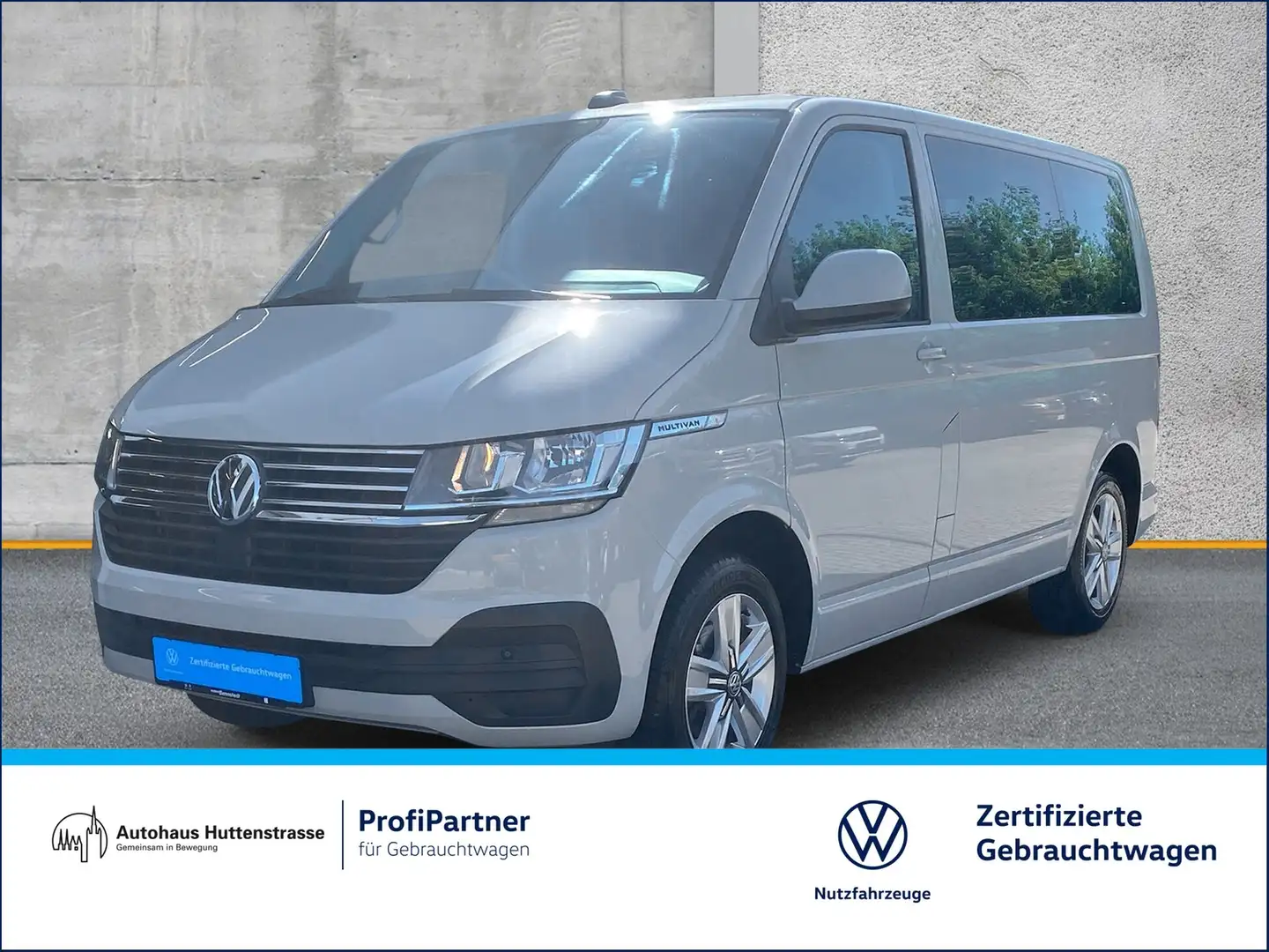 Volkswagen T6 Multivan 2.0 TDI DSG 7 Si. STANDHZG AHK Grau - 1
