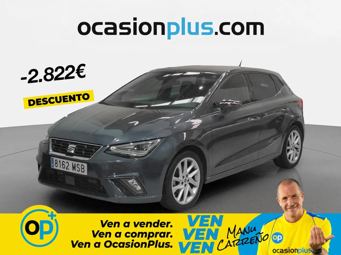 SEAT Ibiza 1.5 TSI S&S FR XS DSG7 150 Gris - 1
