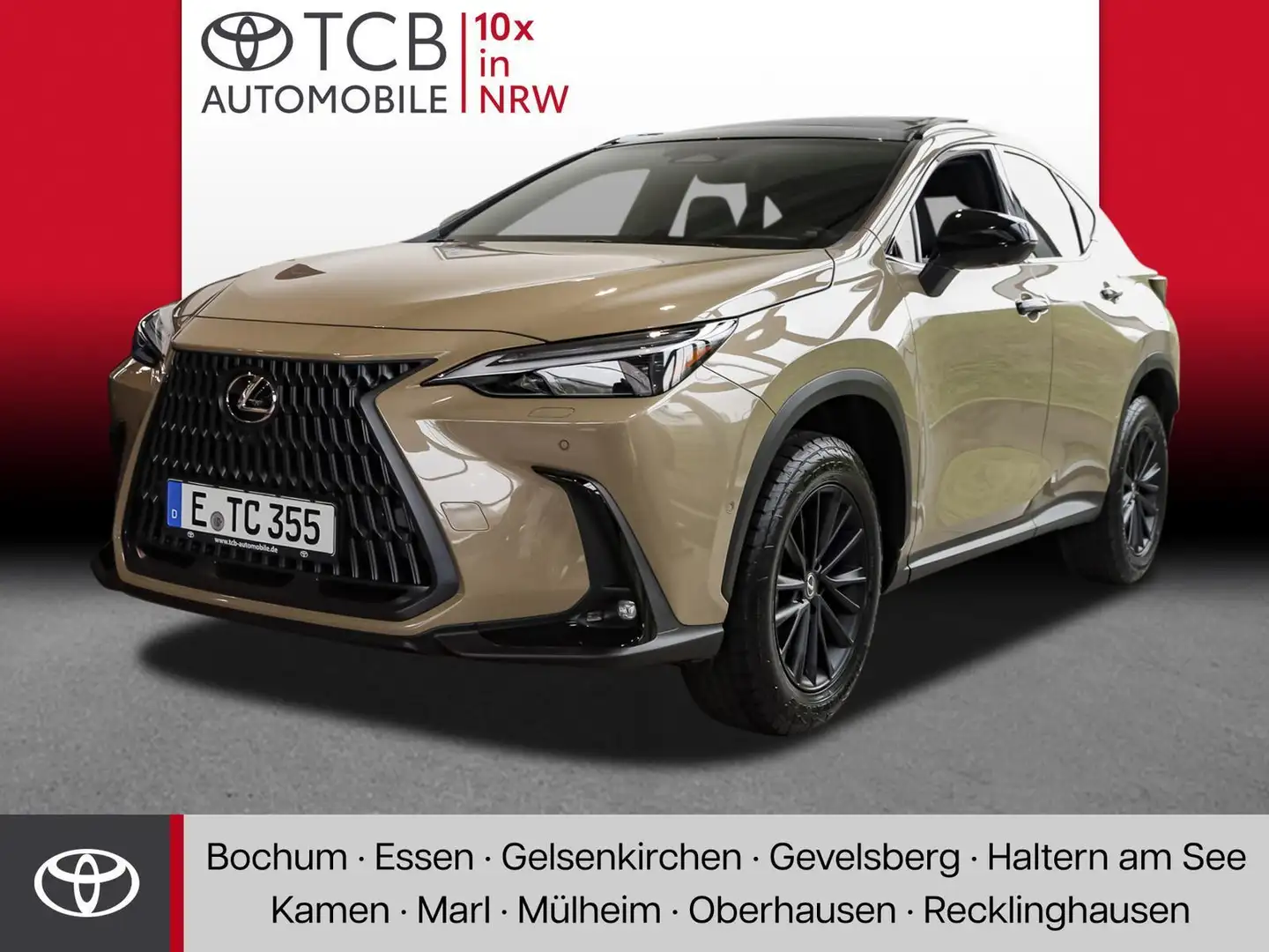 Lexus NX 350h NX350h Overtrail LEDER KLIMA LM-Felgen SERVO ABS E Beige - 1
