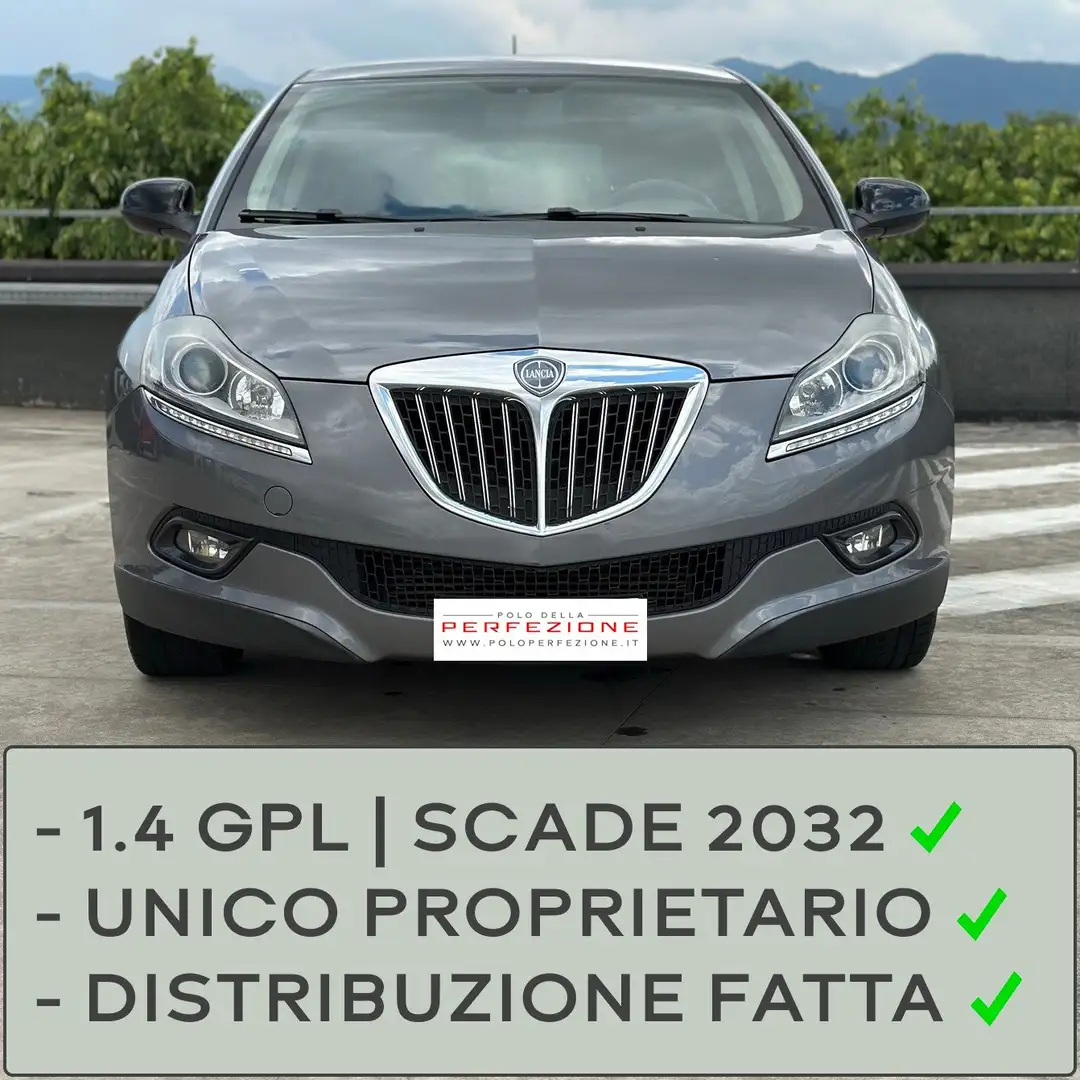 Lancia Delta Platino, 1.4 GPL, Unico Proprietario Gris - 1
