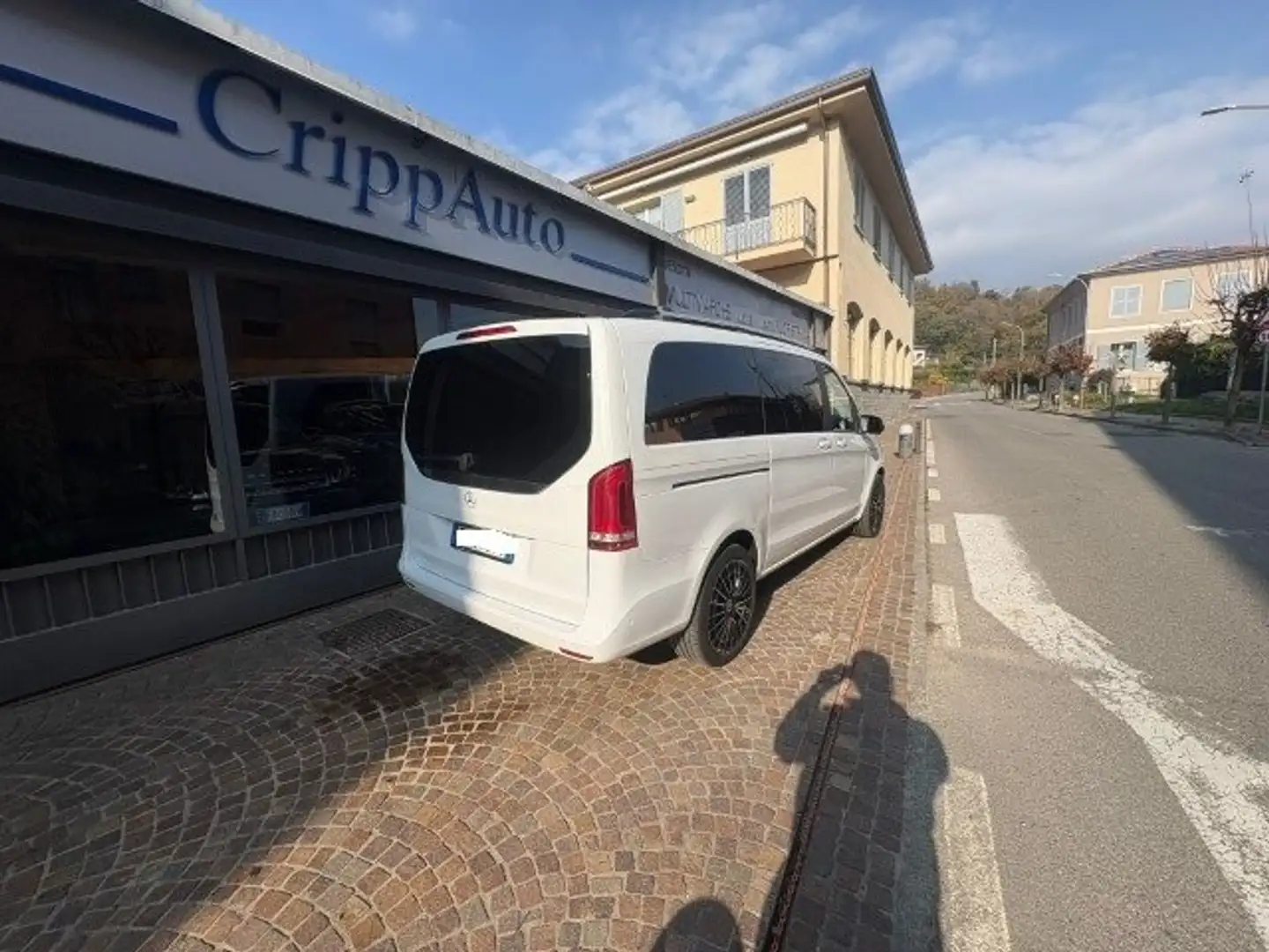 Mercedes-Benz V 250 d Premium 4matic L Auto - 7 Posti - Gancio Traino Bianco - 2