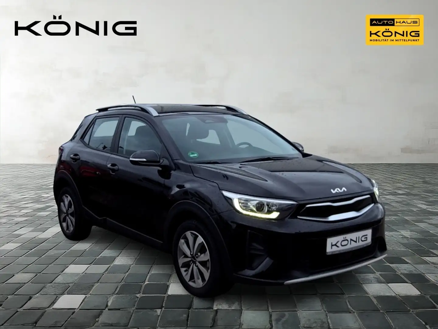 Kia Stonic Vision Carplay*Automatik*PDC*Klima Schwarz - 2