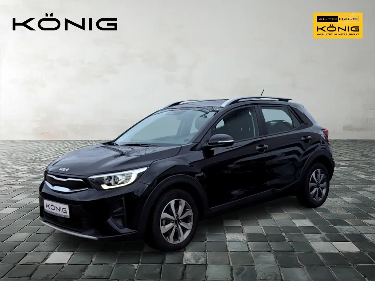 Kia Stonic Vision Carplay*Automatik*PDC*Klima Schwarz - 1