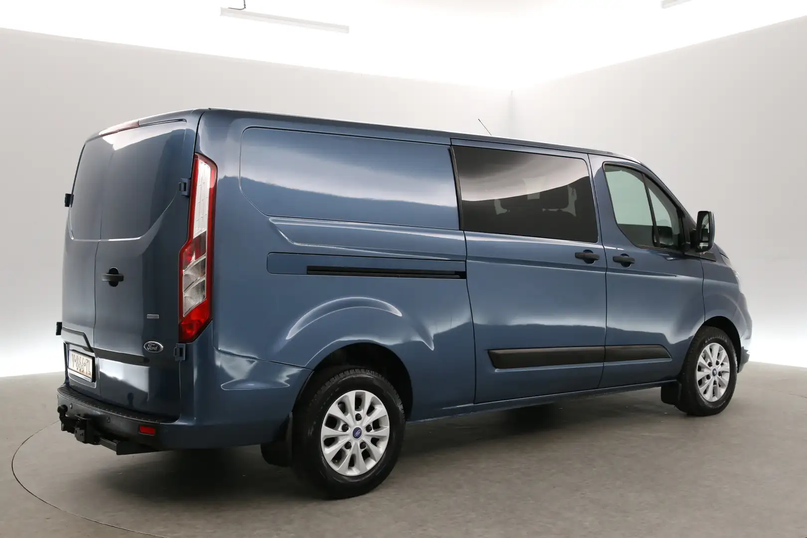 Ford Transit Custom 300 2.0 TDCI L2H1 | DC | Carplay | Cruise | Airco Bleu - 2