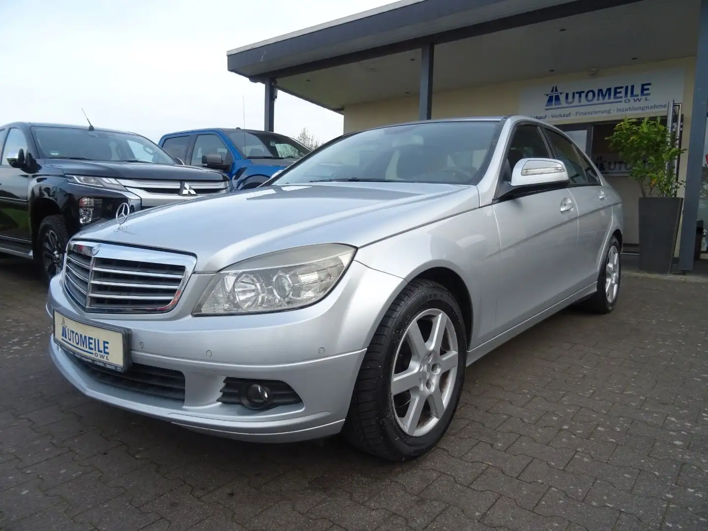 Mercedes-Benz C 200 Kompressor KLIMAAUT. PDC SHZ TEMPOMAT Argent - 1