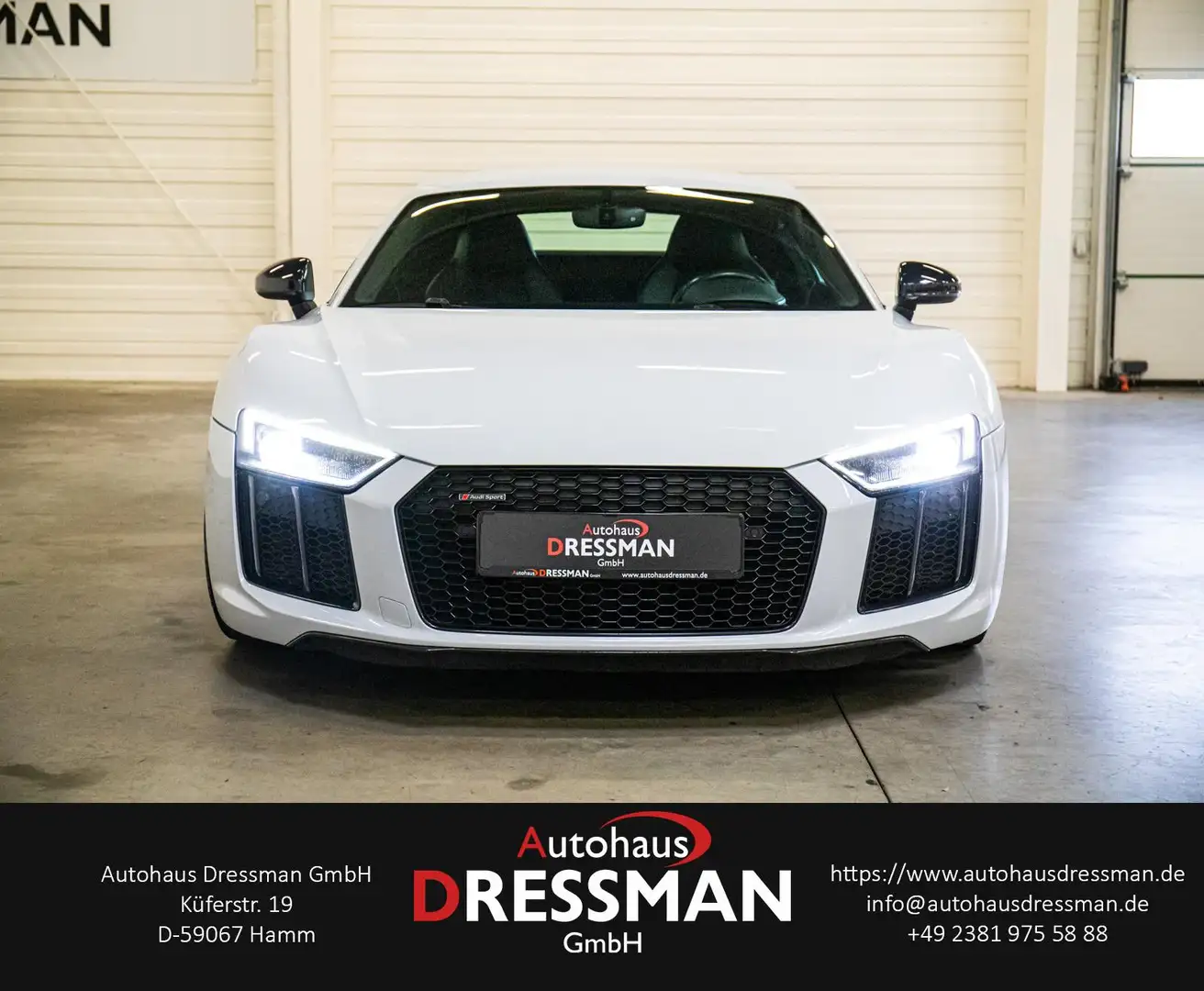 Audi R8 Coupe quattro MAGNETIC LASER B&O SUZUKAGRAU Gris - 2