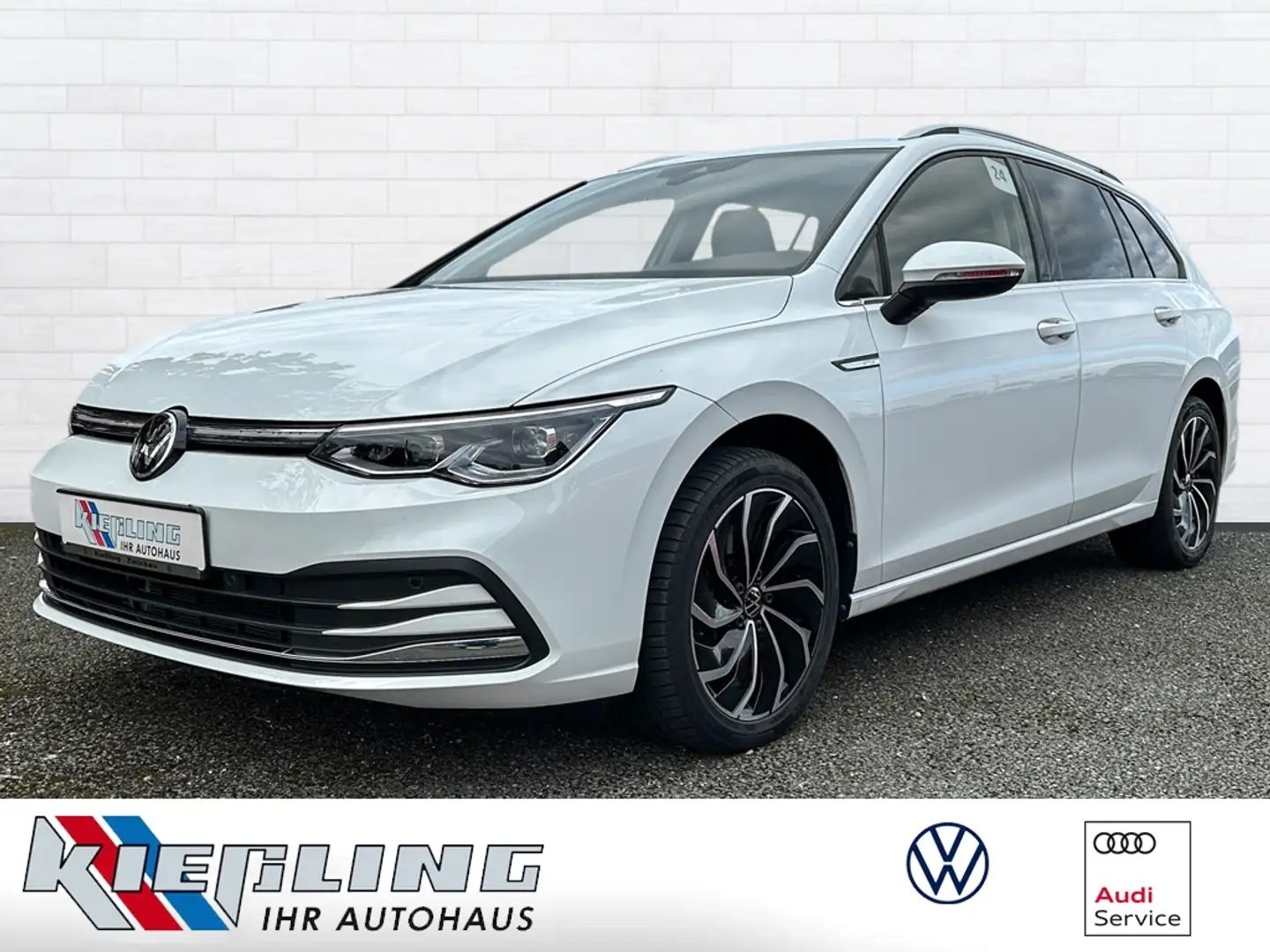 Volkswagen Golf Variant Golf VIII Variant TDI Style KLIMA LED NAVI ALU Blanc - 1