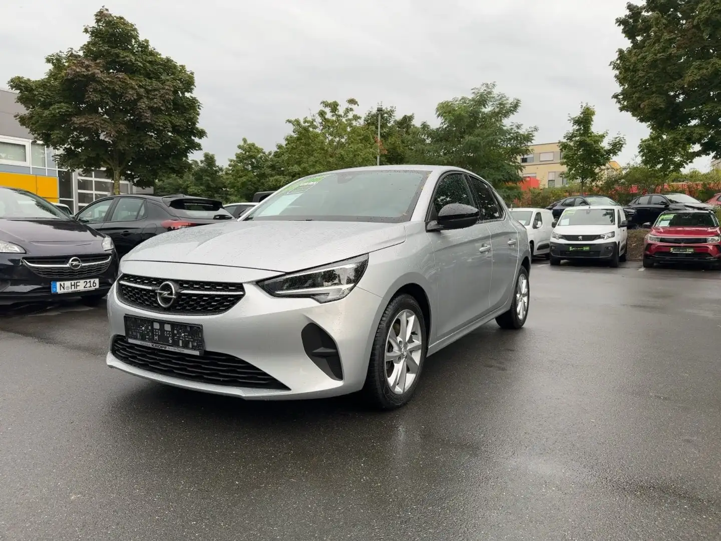 Opel Corsa F Elegance 1.2 FIN ab 2,99%+kamera+SHZ Silber - 2