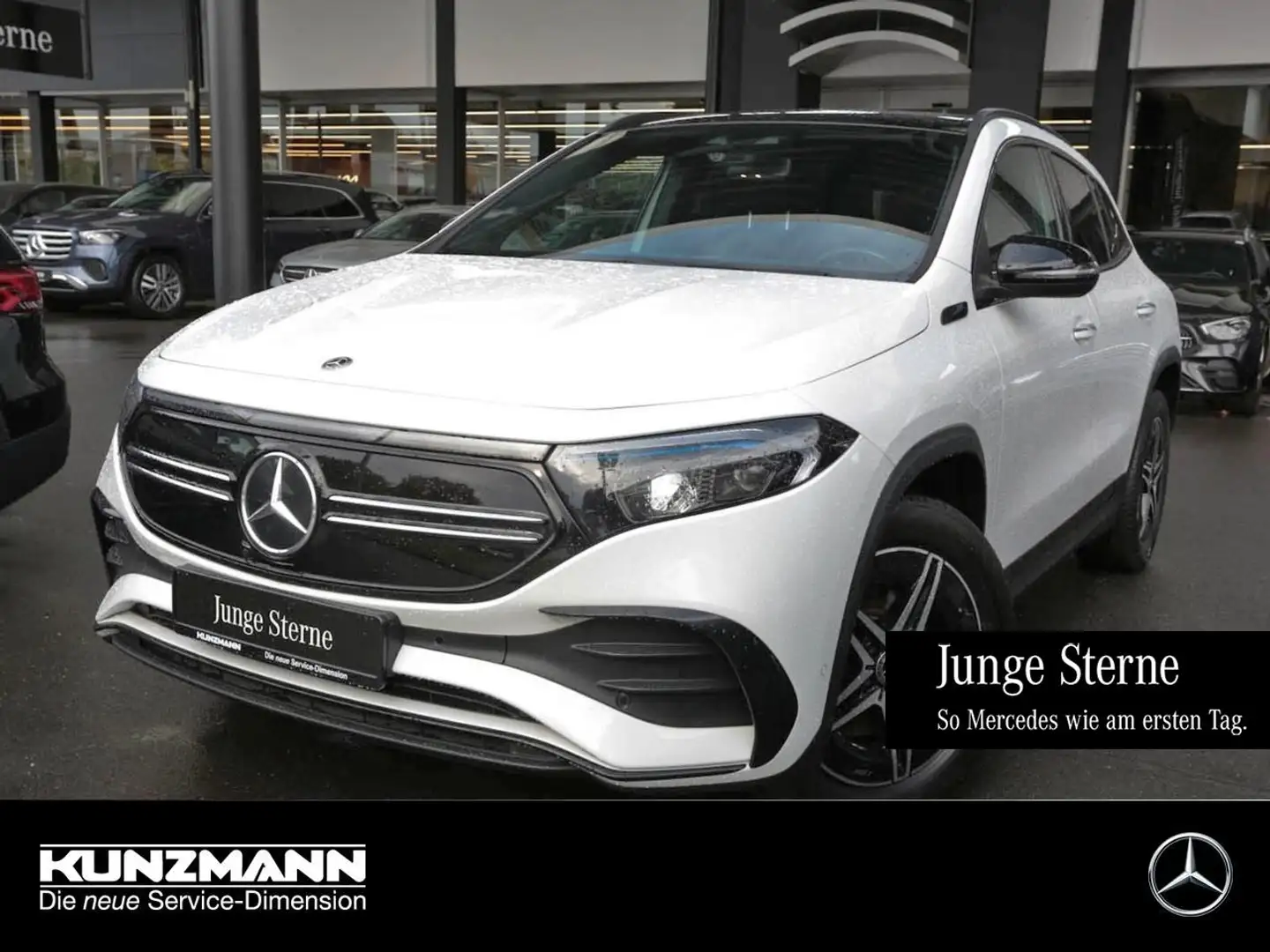 Mercedes-Benz EQA 250 AMG Night MBUX Panorama Totwinkel Kamera Blanc - 1