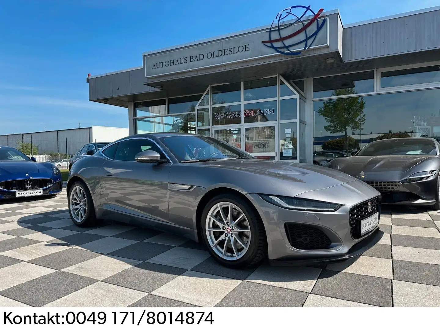 Jaguar F-Type P300 *Rückfahrkamera*Meridian*LED,Navi Gris - 1