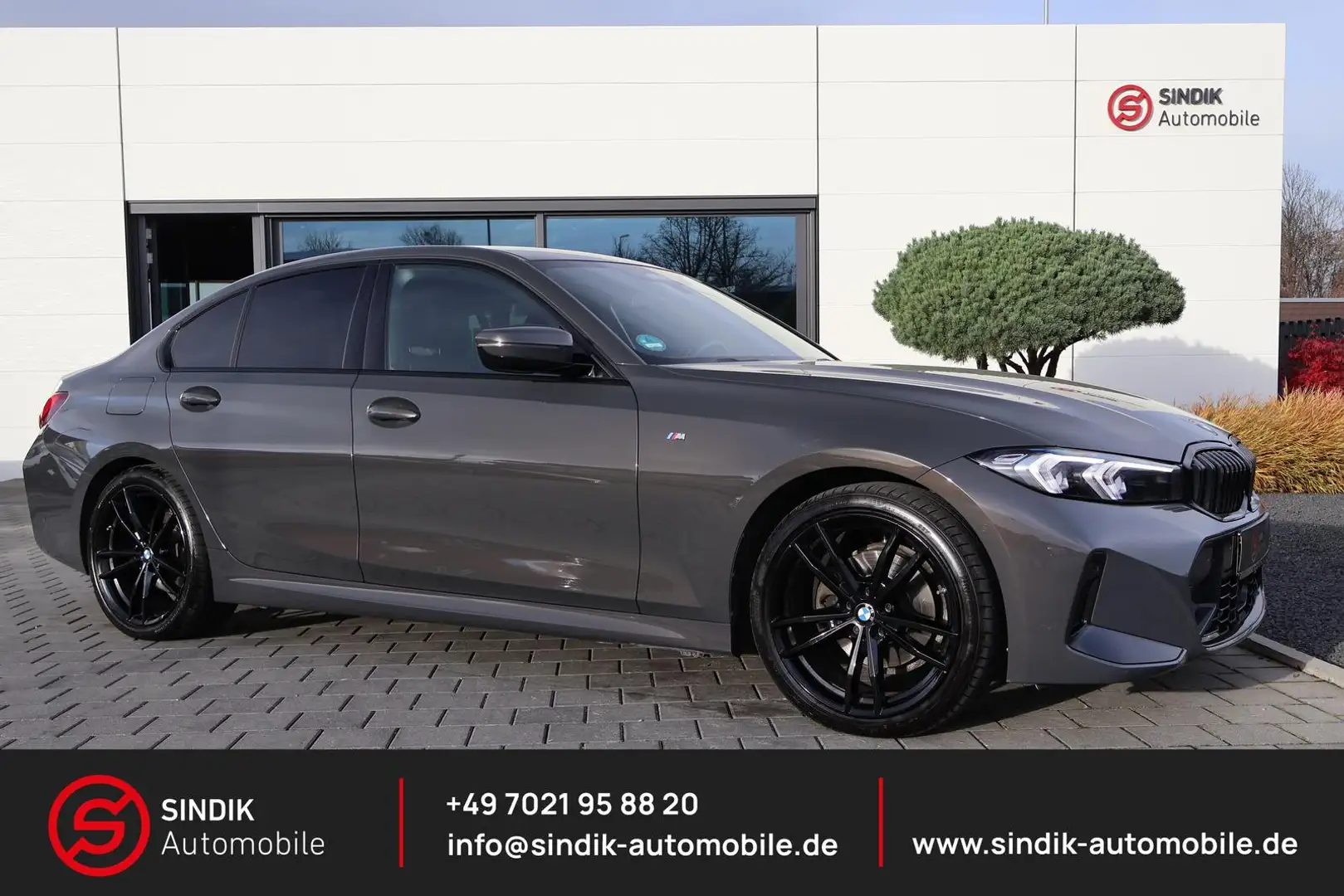 BMW 320 d xDrive Lim. M Sport -Standhzg.- Gris - 1