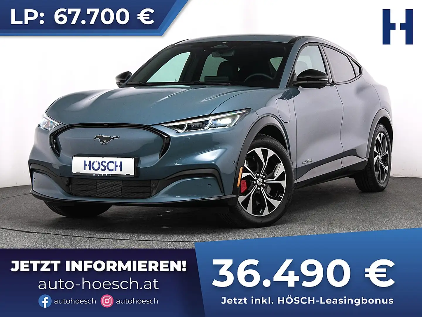 Ford Mustang Mach-E Premium Allrad TOP-AKTION ++ Blau - 1