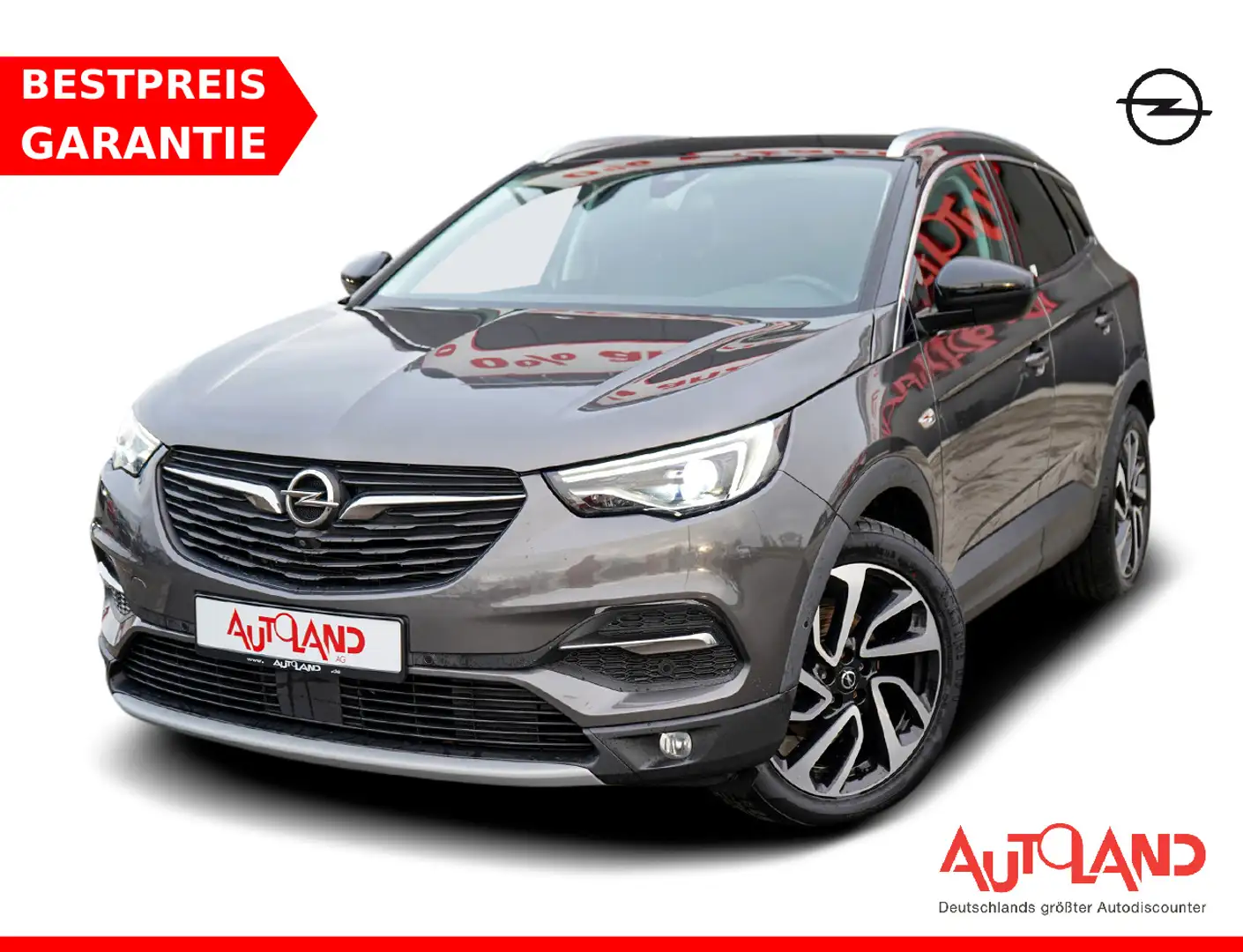 Opel Grandland 1.2 Innovation LED Navi 360° Kamera Grau - 1