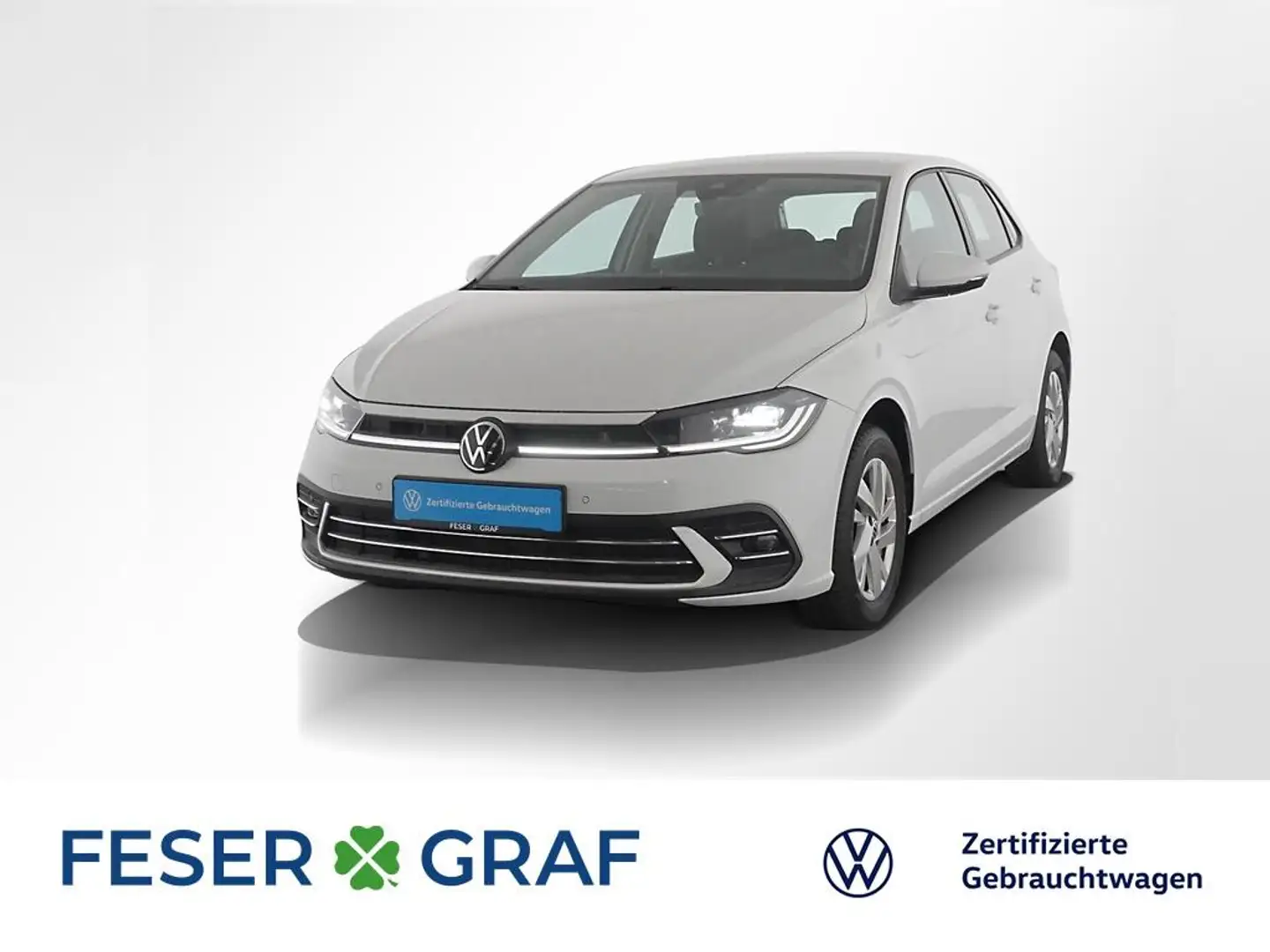 Volkswagen Polo Style 1.0 TSI DSG APP IQ-LED DigiCockpit Weiß - 1