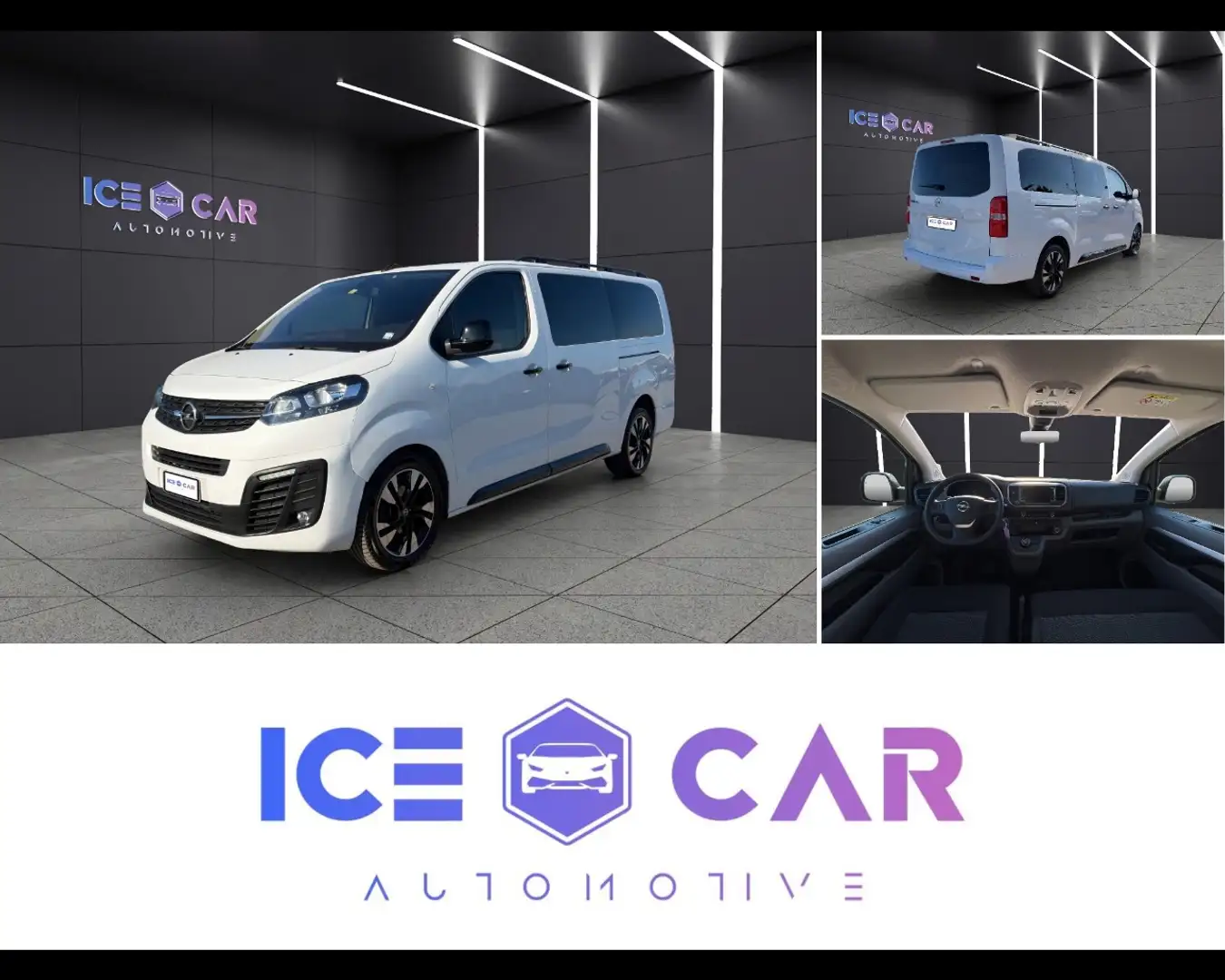 Opel Vivaro Life 2.0 Diesel 145CV S&S AT8 PC-TN S 9 posti Weiß - 1