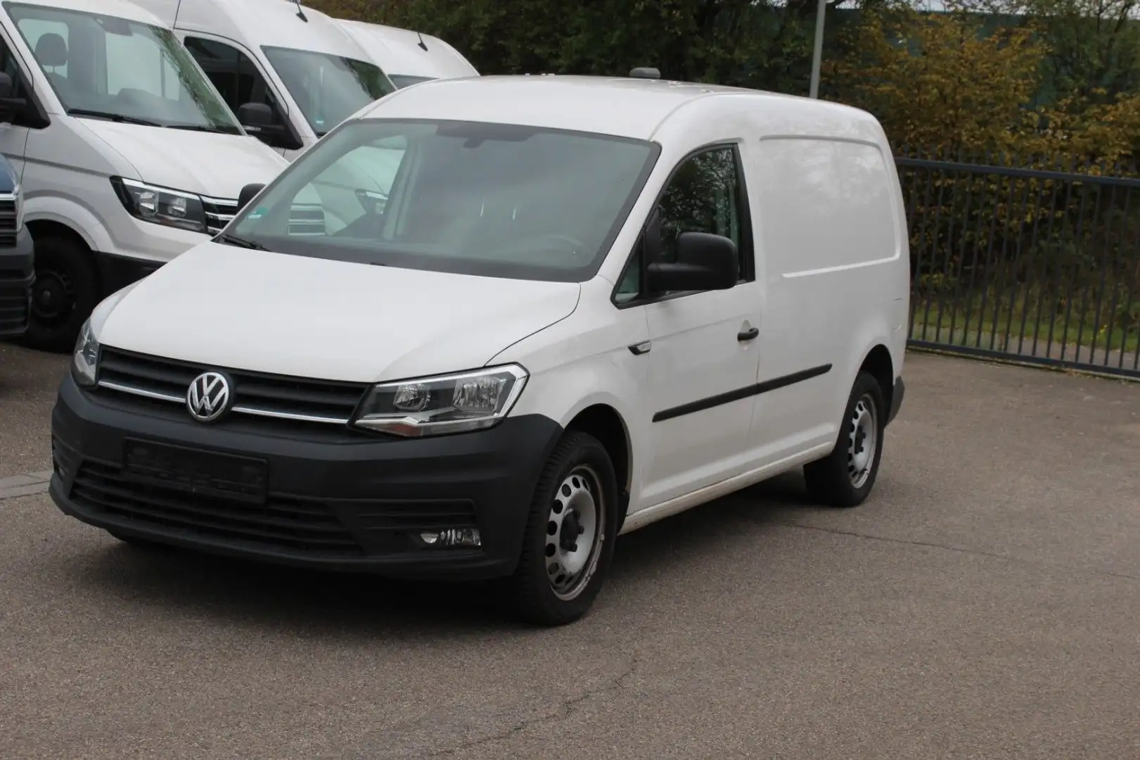 Volkswagen Caddy Maxi Klima+Navi+AHK Weiß - 1