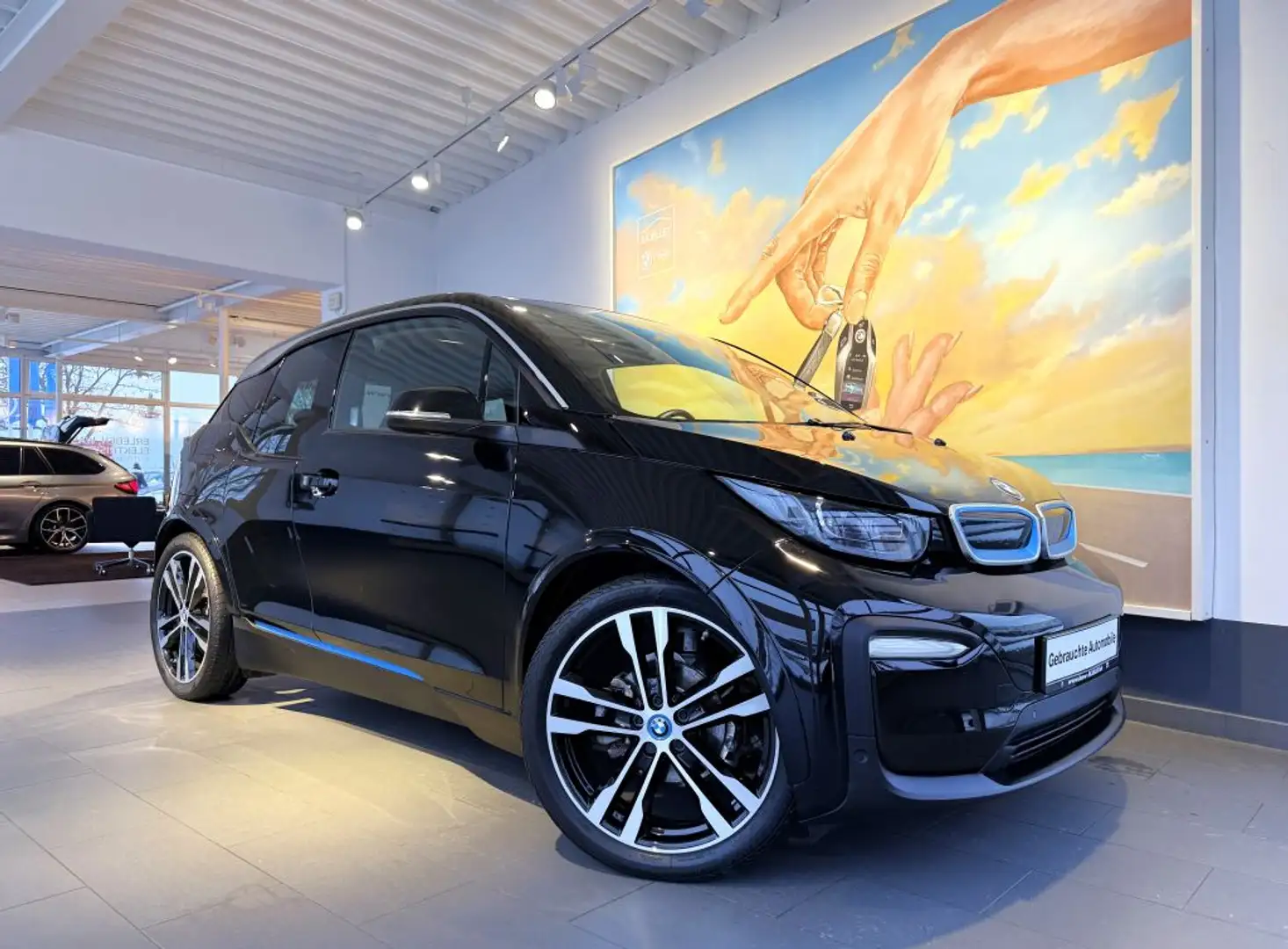 BMW i3 120 Ah Exclusive KAM+ACC+LEDer+HARM+KOMF+20* Schwarz - 2