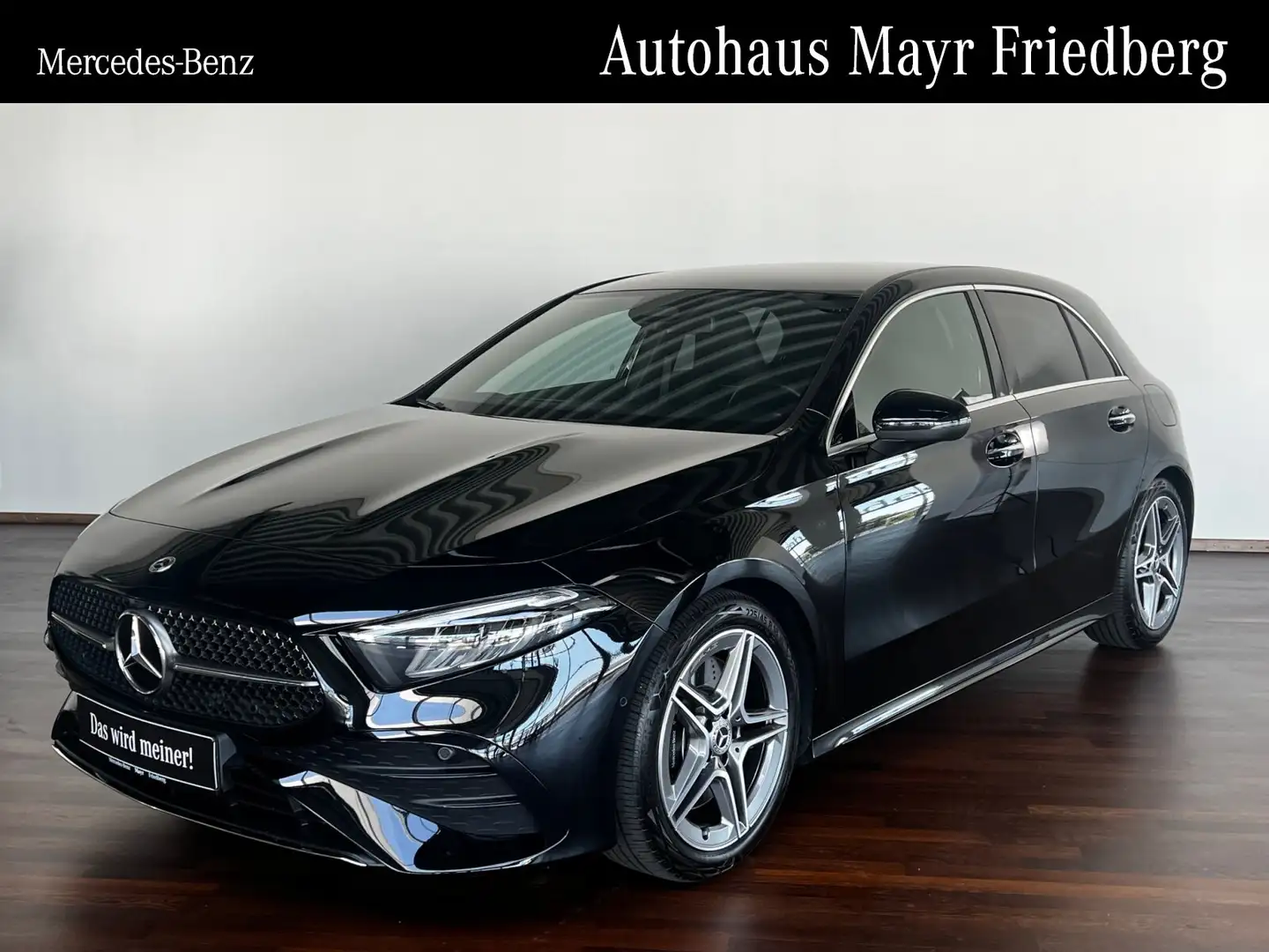 Mercedes-Benz A 250 A 250 4M AMG ADVANCED PLUS+AHK+AMBIENTE AMG Line Schwarz - 1