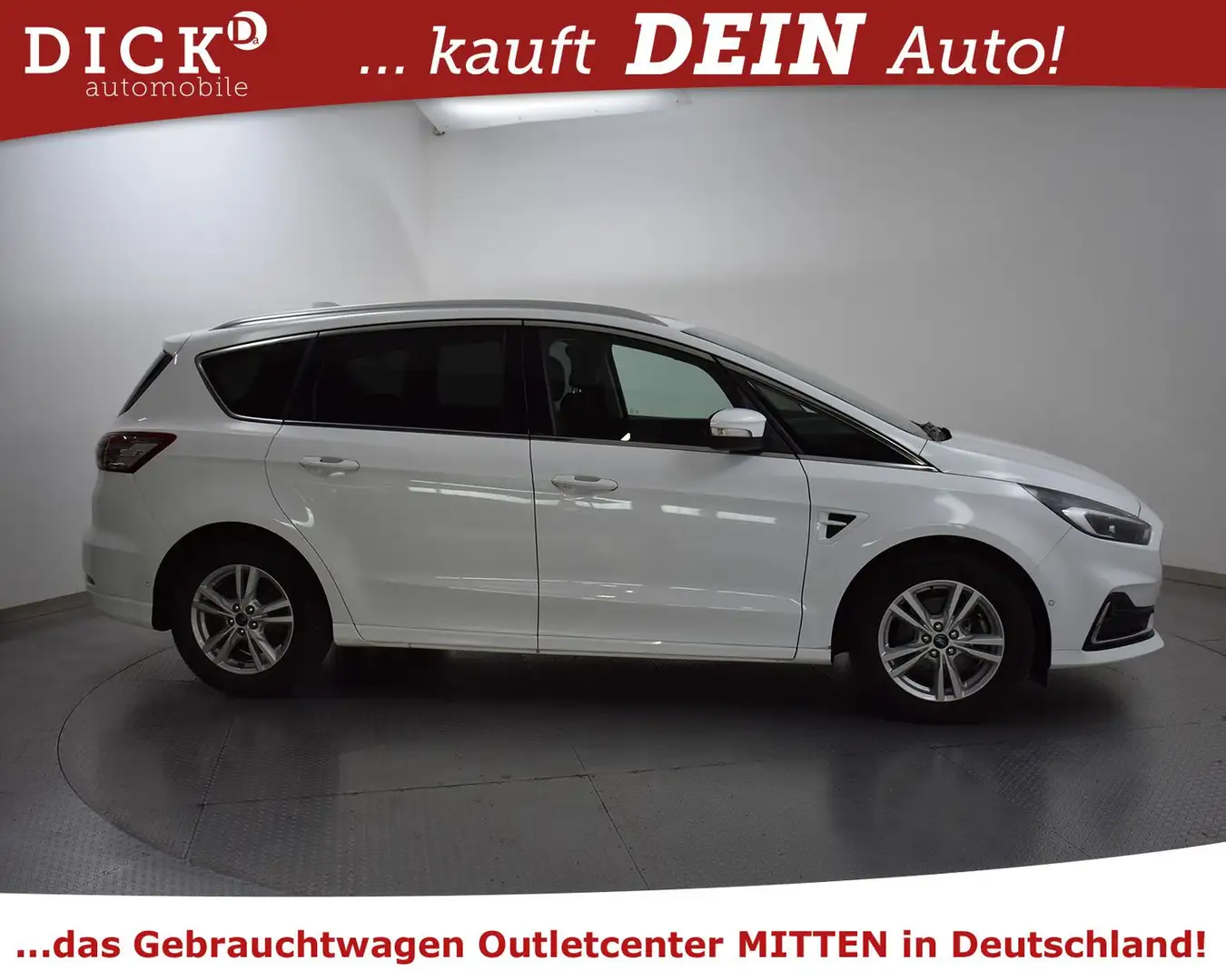 Ford S-Max 2.0d Titan NAVI+KAMER+LED+SHZ+AHK+ACC+DAB+ Weiß - 2