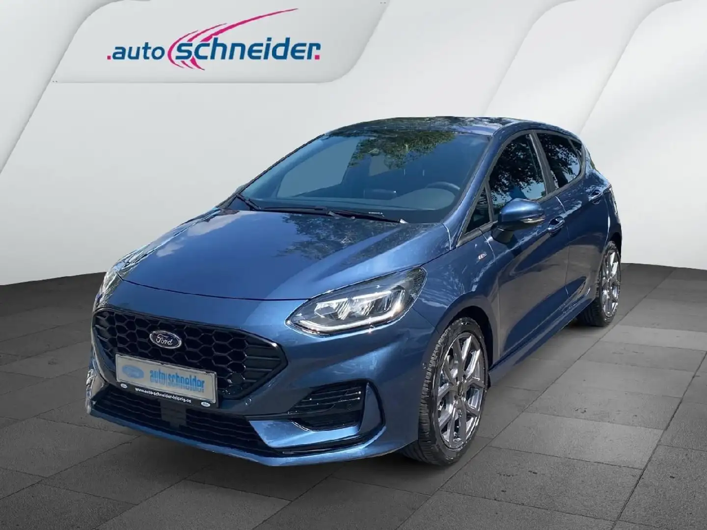Ford Fiesta ST-Line Blau - 1