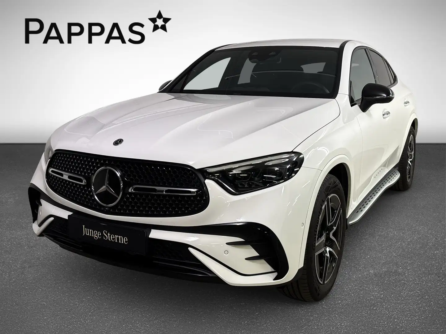 Mercedes-Benz GLC 220 d 4MATIC Coupé Totw LED Distr PTS Cam Weiß - 2